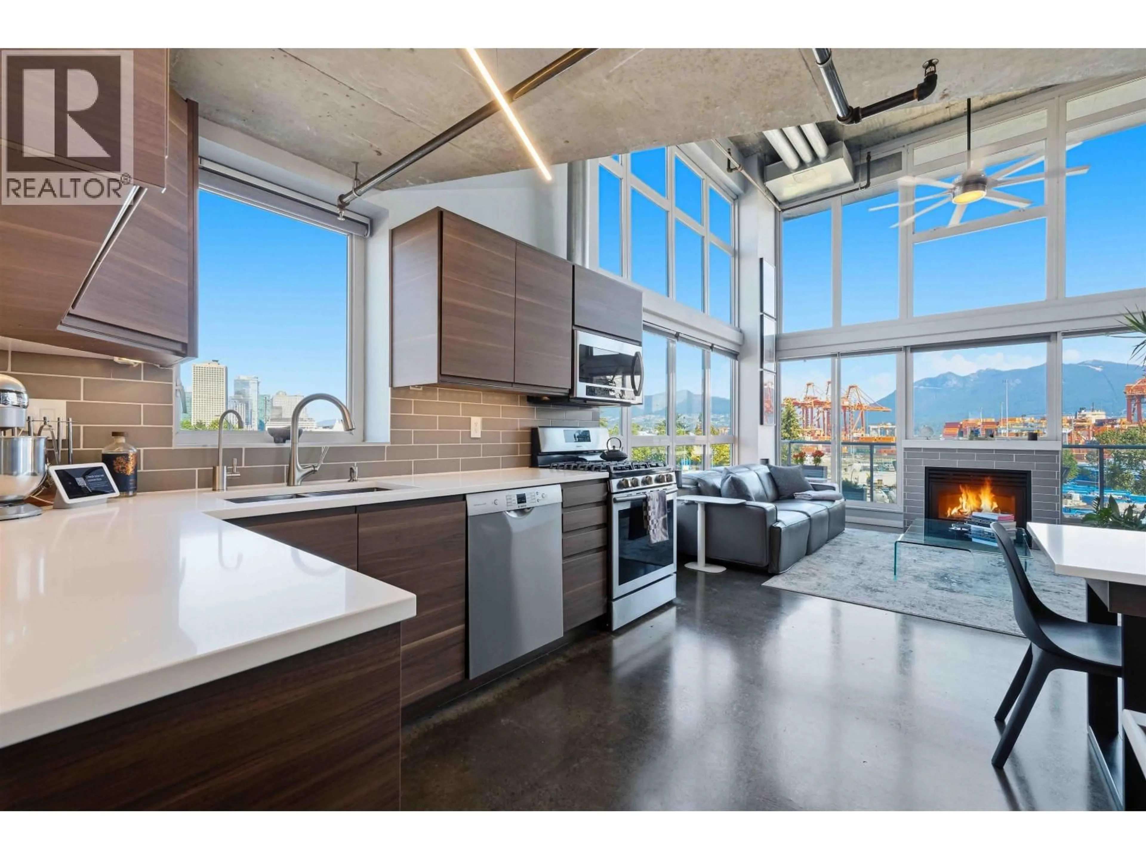 Open concept kitchen, unknown for 407 - 289 ALEXANDER STREET, Vancouver British Columbia V6A4H6