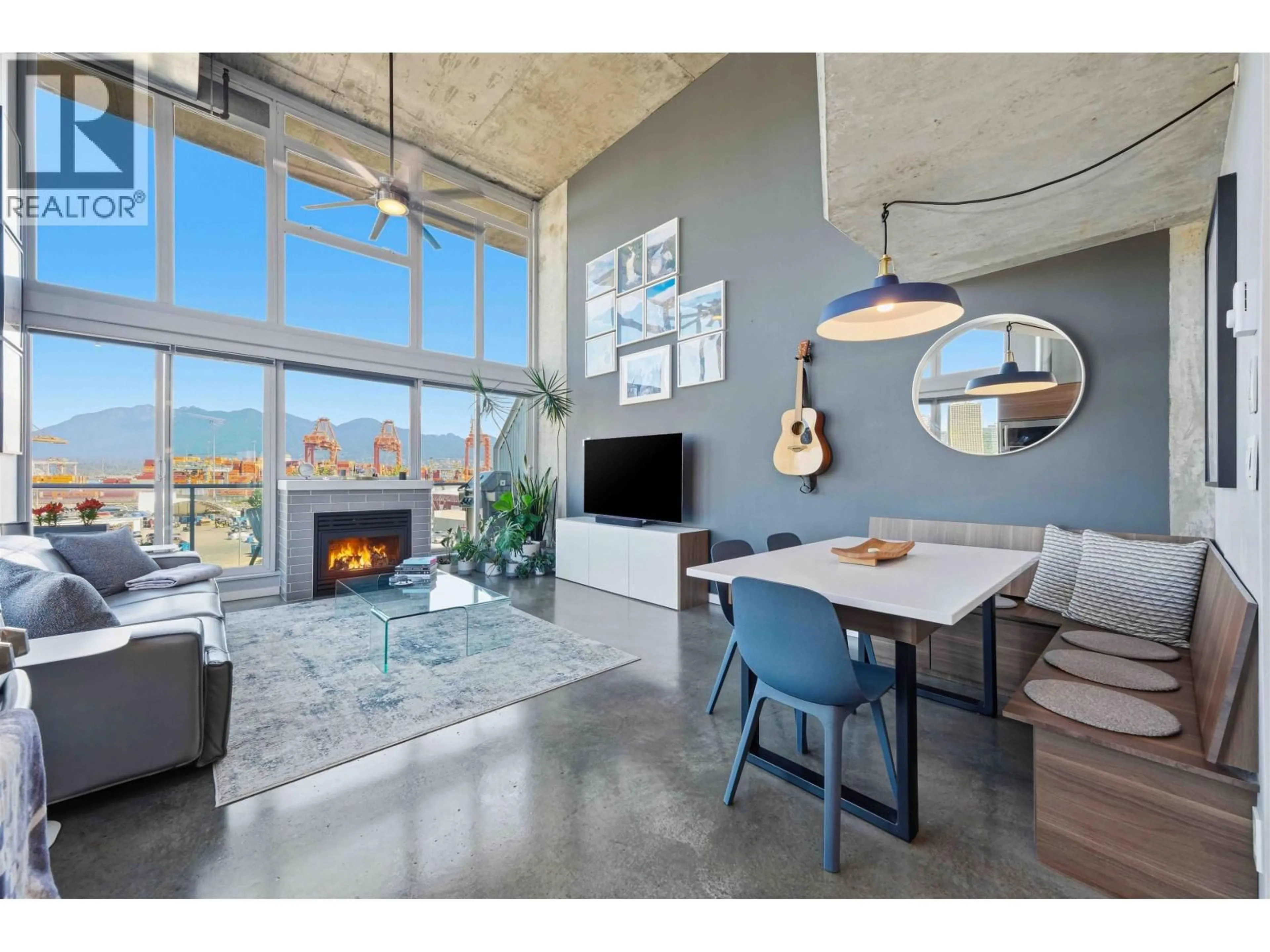 Living room with furniture, unknown for 407 - 289 ALEXANDER STREET, Vancouver British Columbia V6A4H6