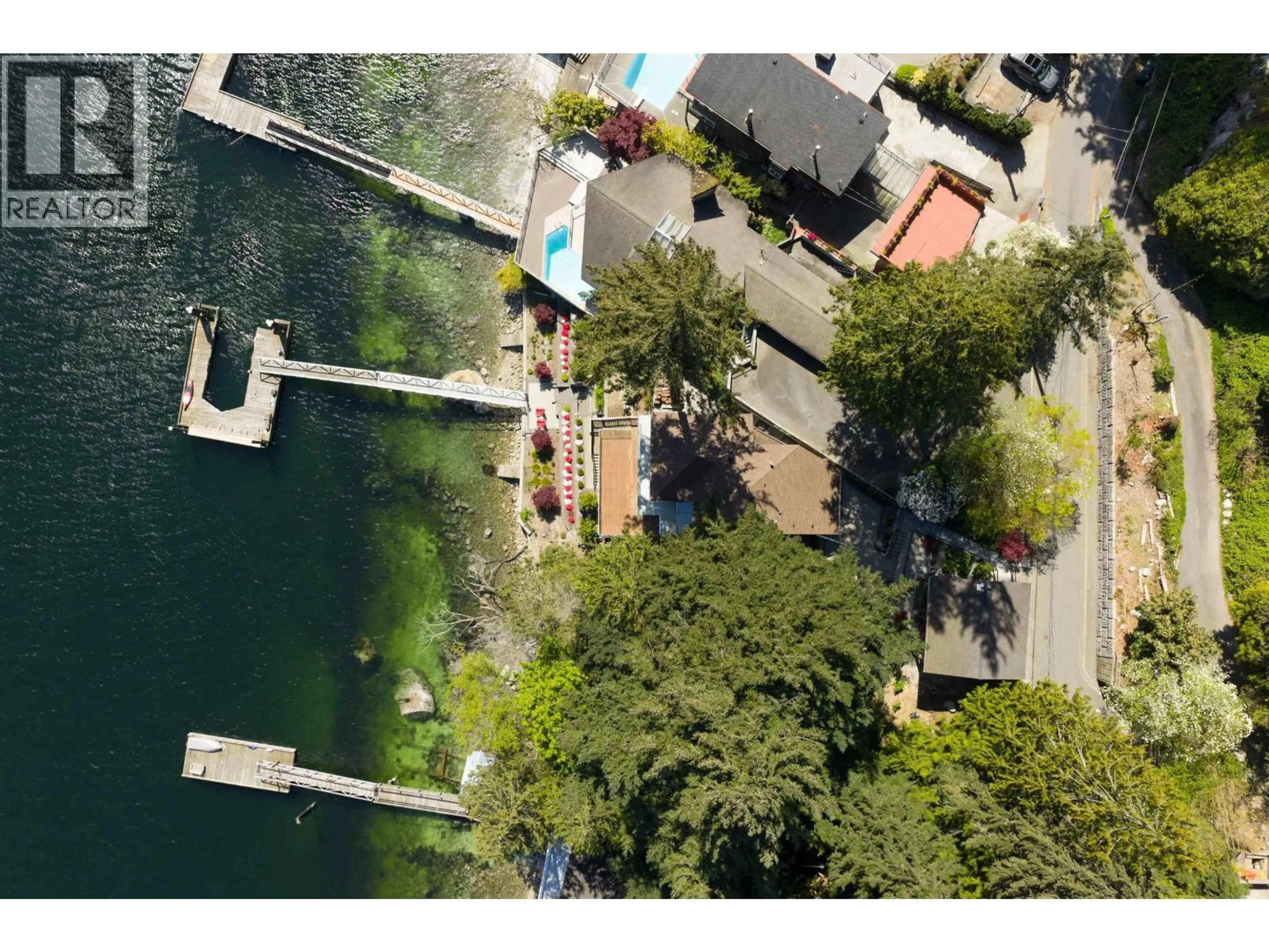 A pic from outside/outdoor area/front of a property/back of a property/a pic from drone, water/lake/river/ocean view for 4793 STRATHCONA ROAD, North Vancouver British Columbia V7G1G9