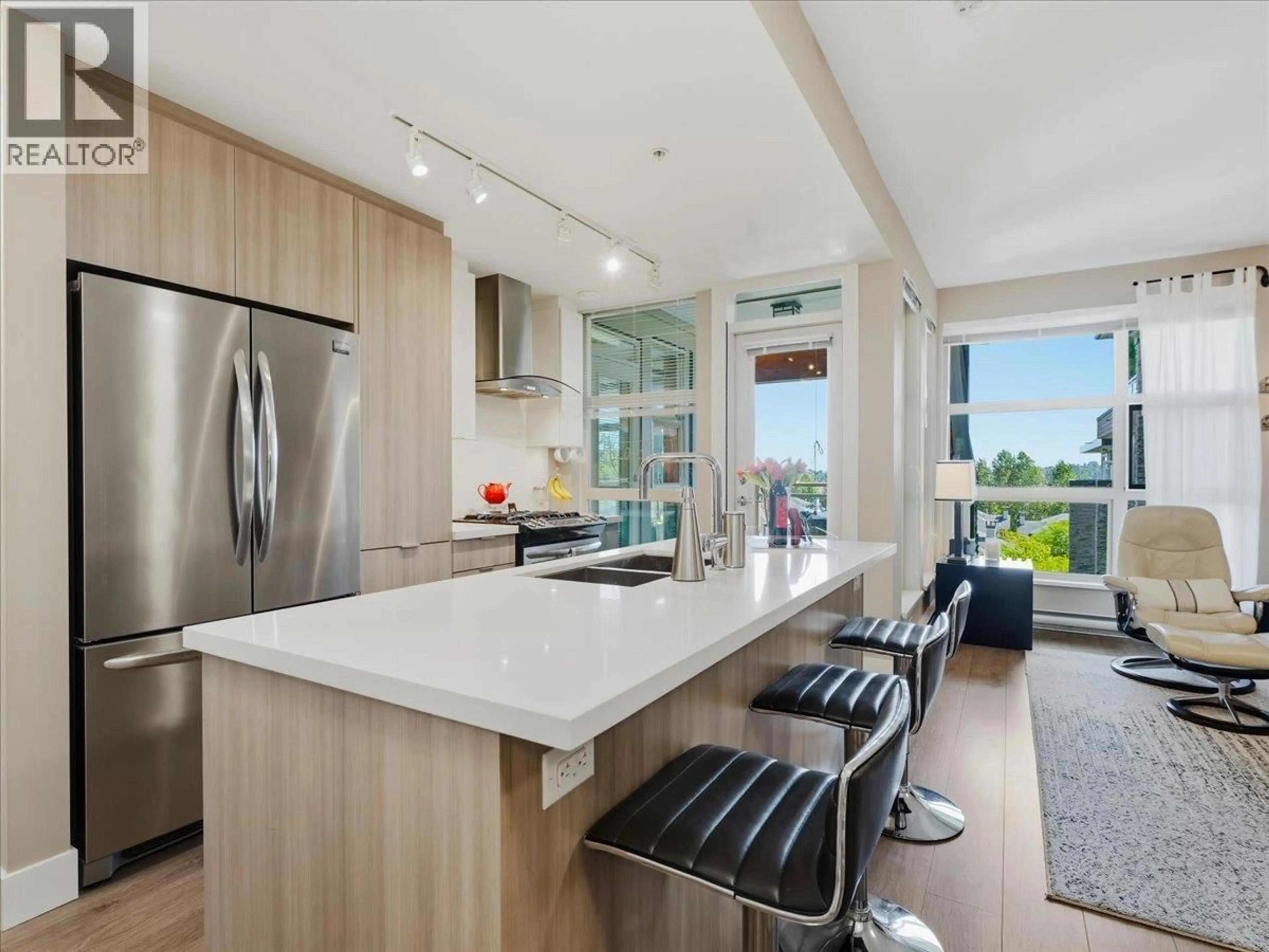 Open concept kitchen, unknown for 411 - 3602 ALDERCREST DRIVE, North Vancouver British Columbia V7G0A2