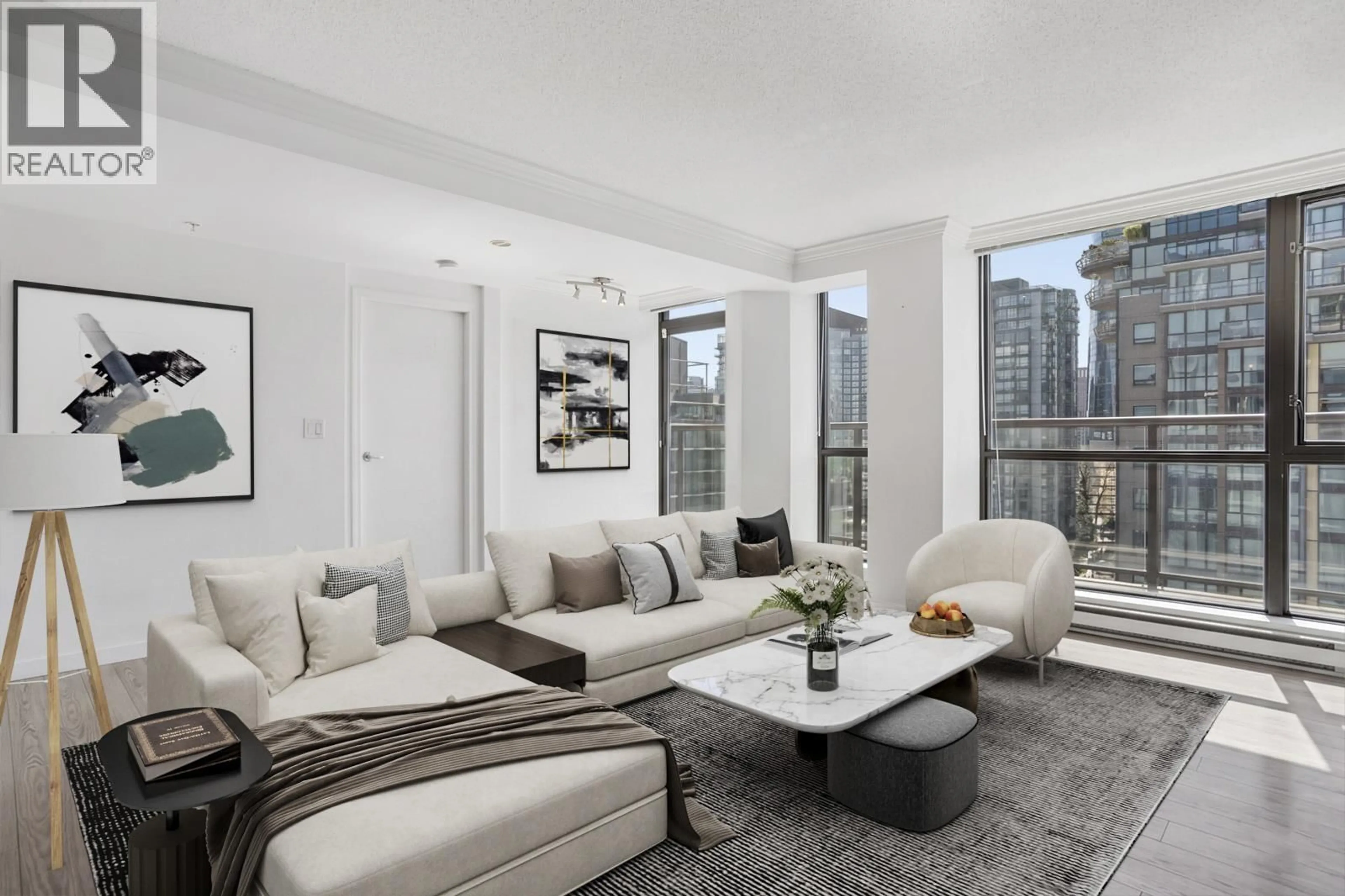 Living room with furniture, unknown for 2803 - 1367 ALBERNI STREET, Vancouver British Columbia V6E4R9
