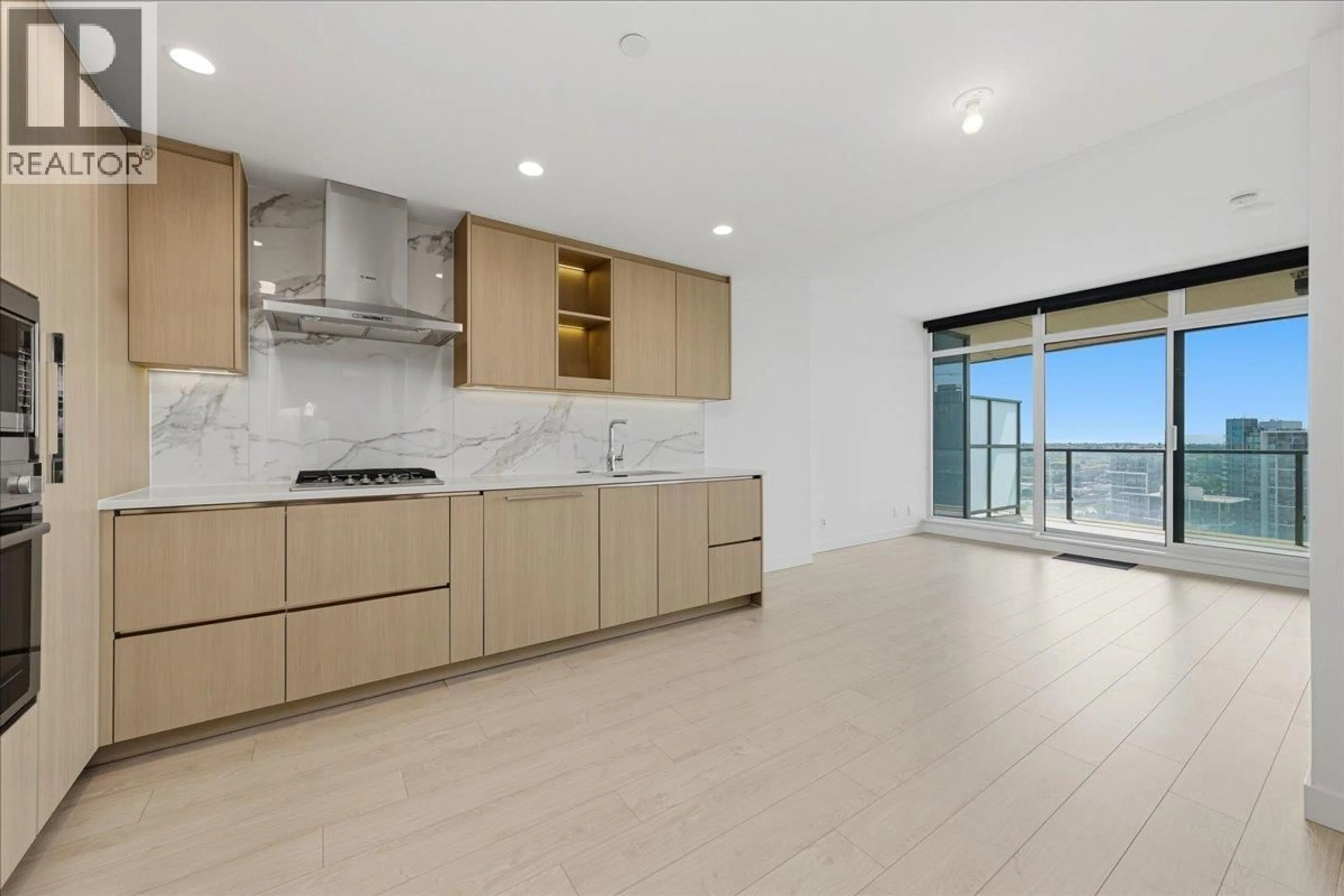 Open concept kitchen, ceramic/tile floor for 3201 - 44880 LOUGHEED HIGHWAY, Burnaby British Columbia V5C0N1