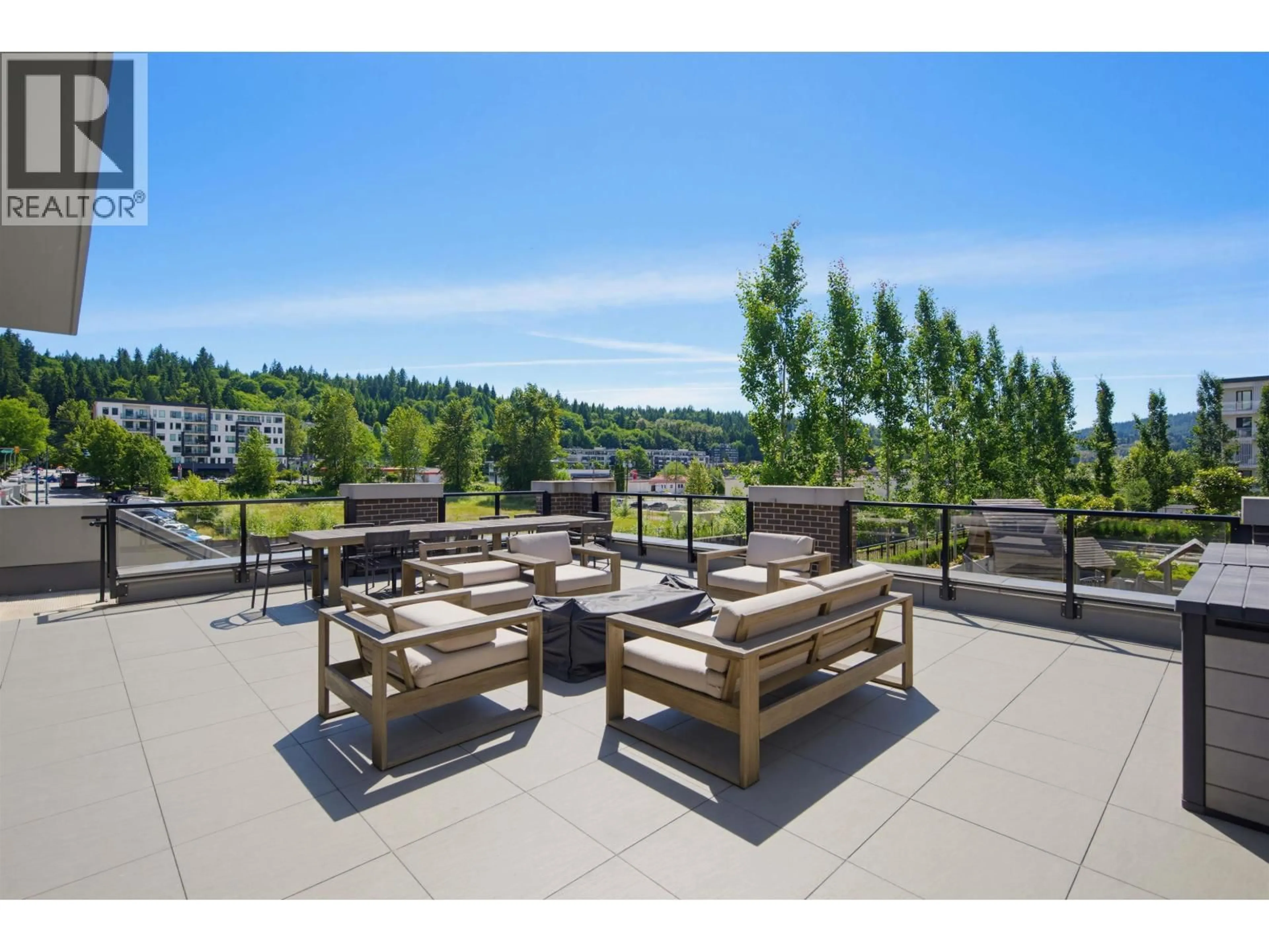 Patio, mountain view for 110 - 55 KLAHANIE DRIVE, Port Moody British Columbia V3H0M9
