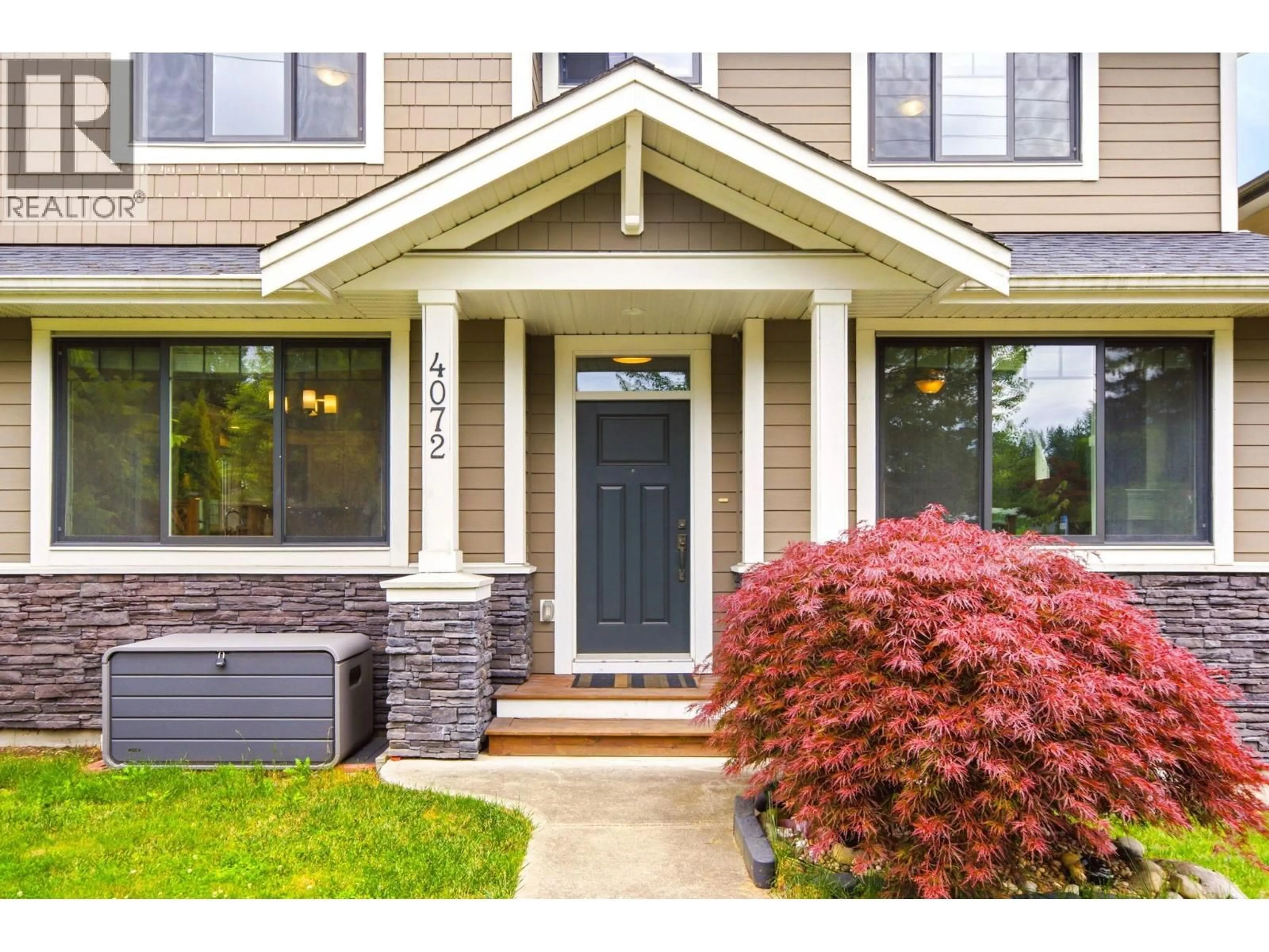 Home with vinyl exterior material, street for 4072 COAST MERIDIAN ROAD, Port Coquitlam British Columbia V3B0M5