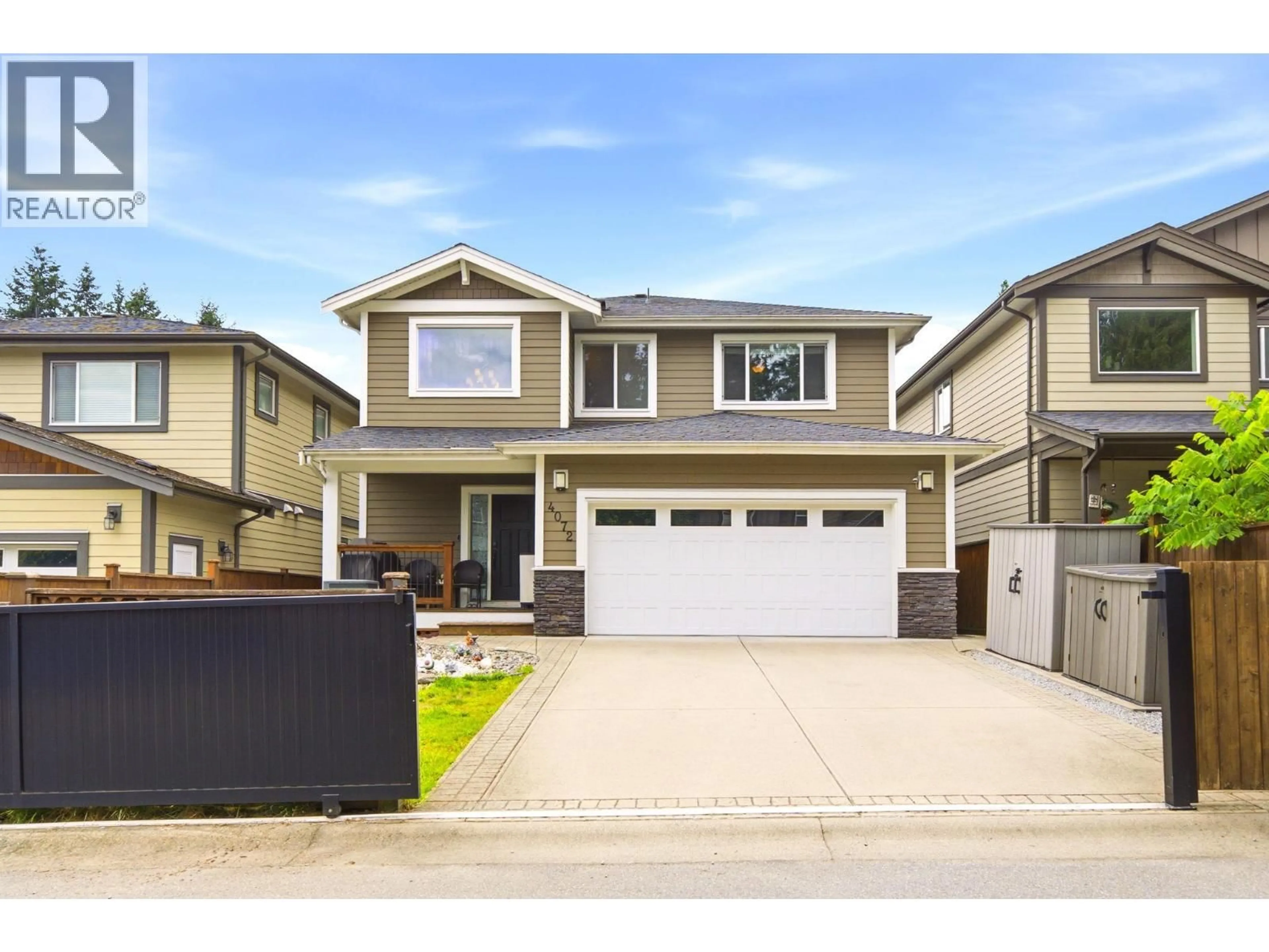 Home with vinyl exterior material, street for 4072 COAST MERIDIAN ROAD, Port Coquitlam British Columbia V3B0M5