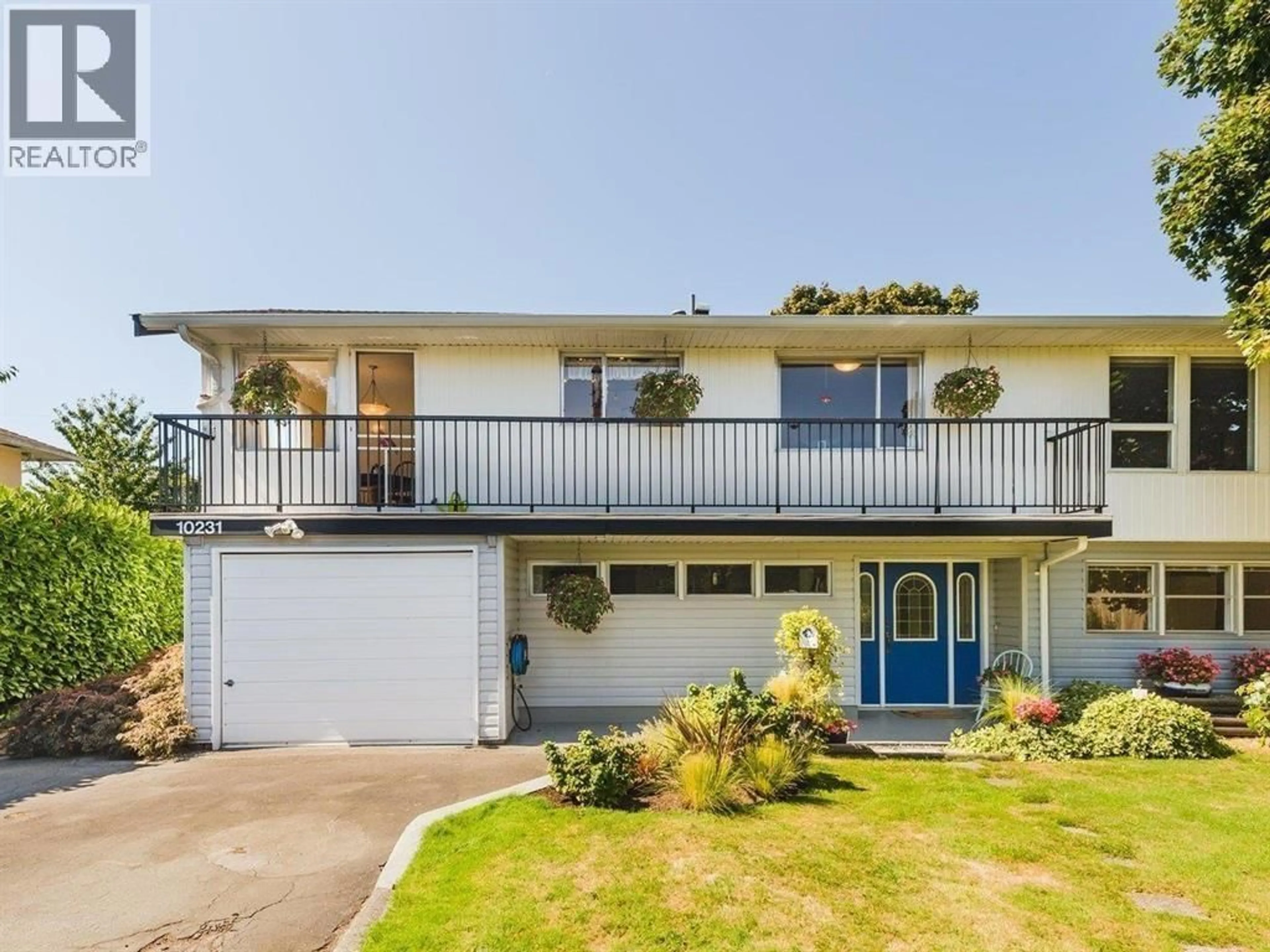 A pic from outside/outdoor area/front of a property/back of a property/a pic from drone, street for 10231 AINTREE CRESCENT, Richmond British Columbia V7A3T9