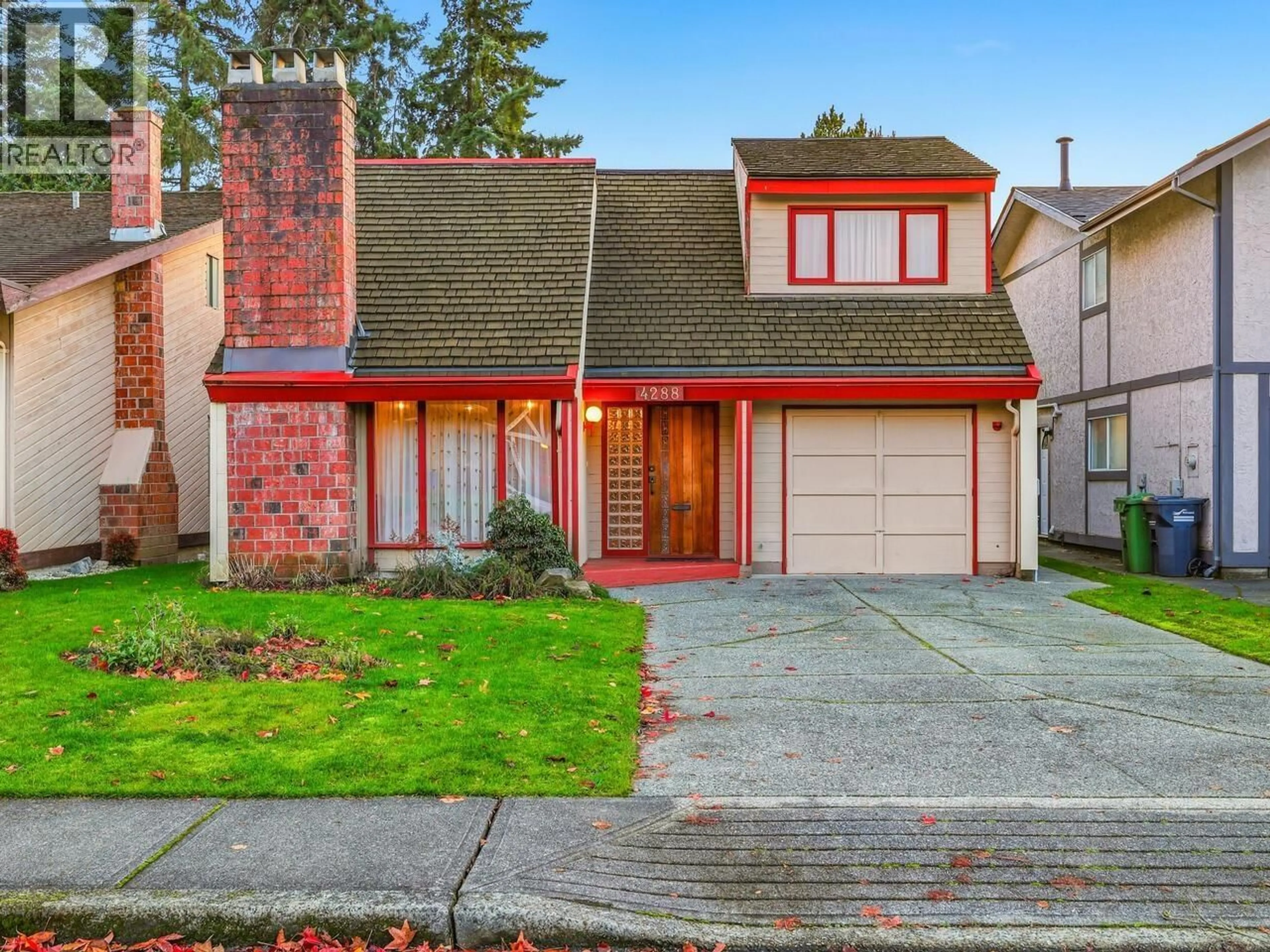 Home with vinyl exterior material, street for 4288 CANDLEWOOD DRIVE, Richmond British Columbia V7C4W1