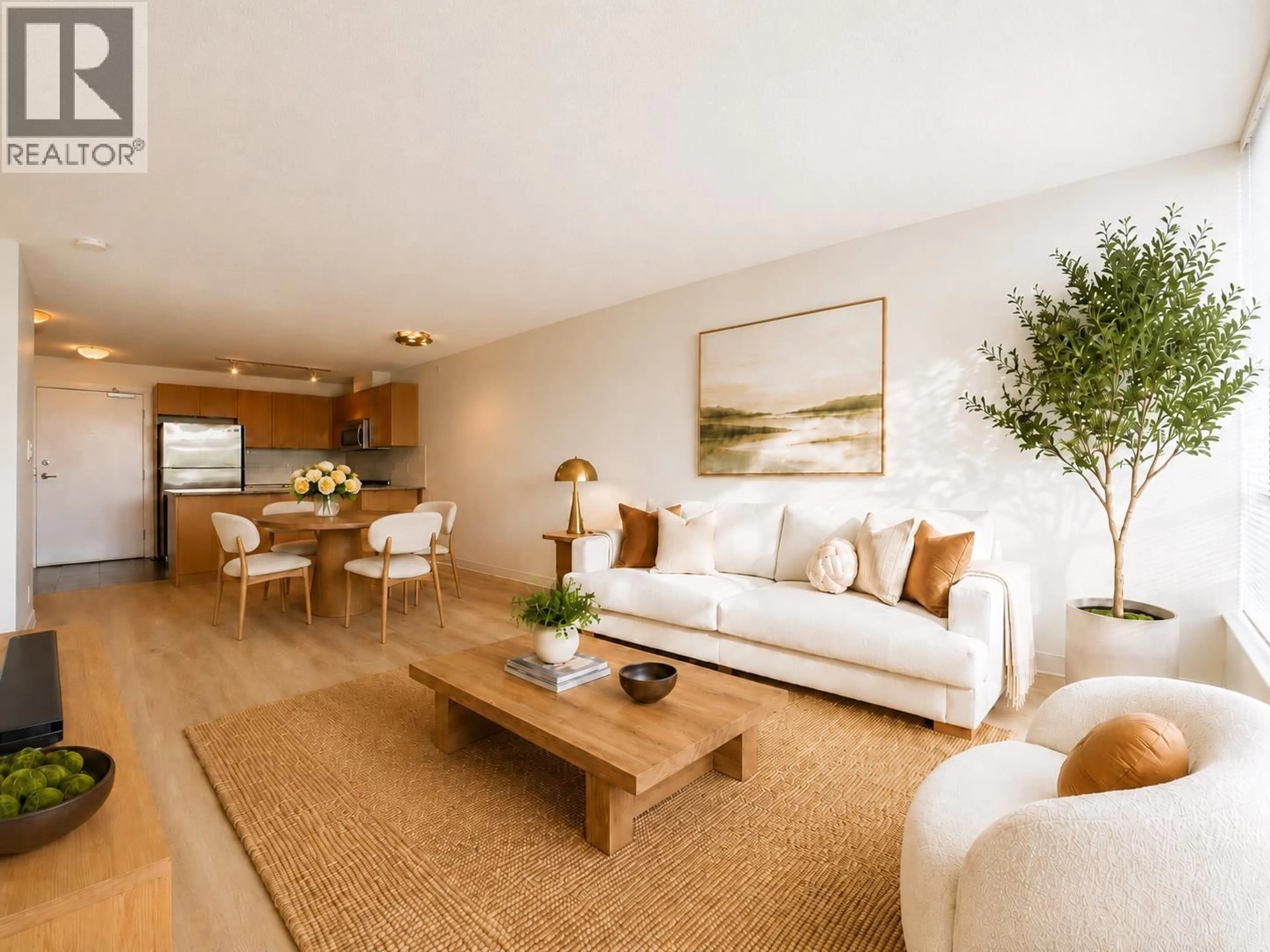 Living room with furniture, unknown for 602 - 7575 ALDERBRIDGE WAY, Richmond British Columbia V6X4L1