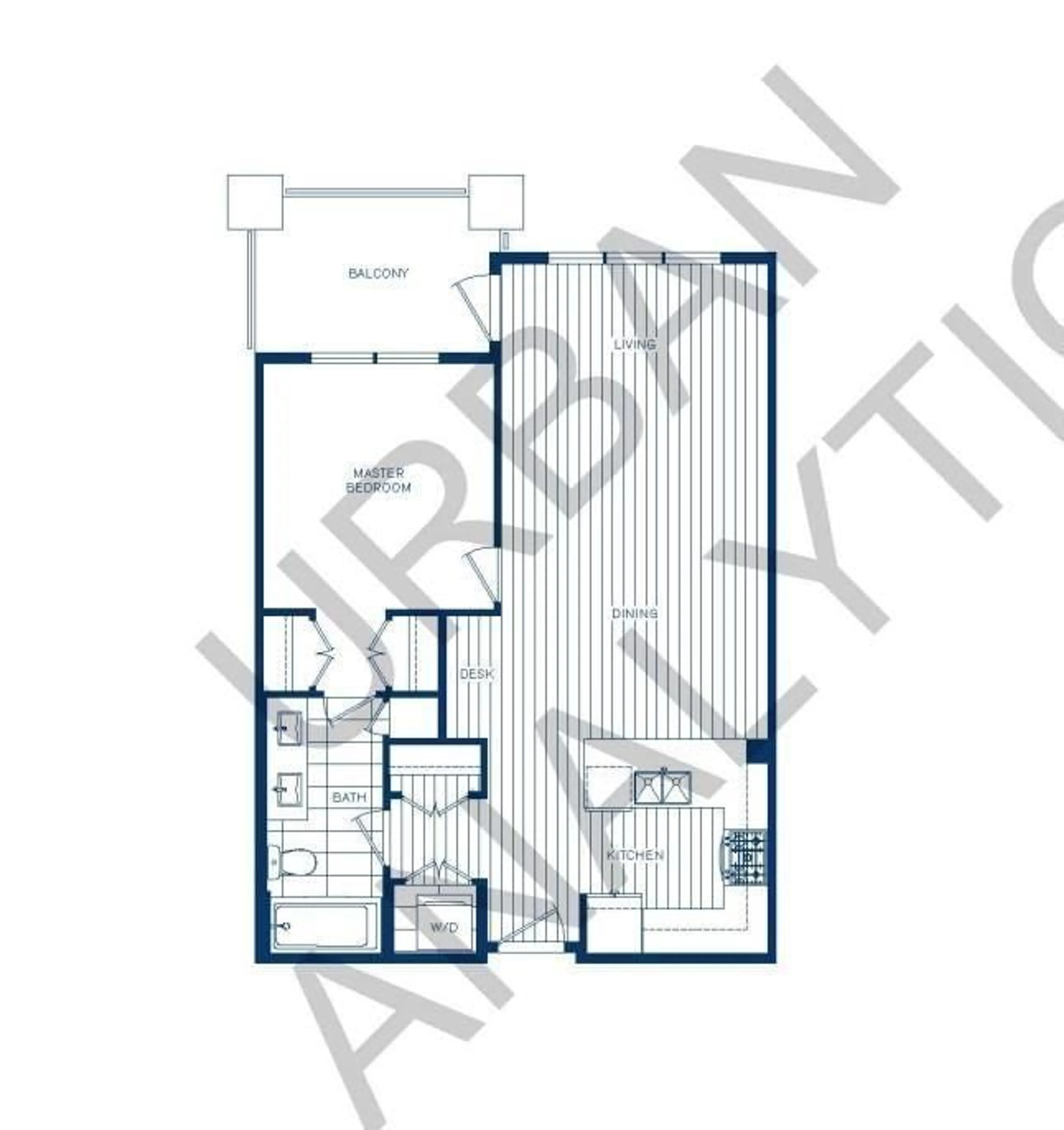 Floor plan for 316 - 2960 151 STREET, Surrey British Columbia V4P0G3