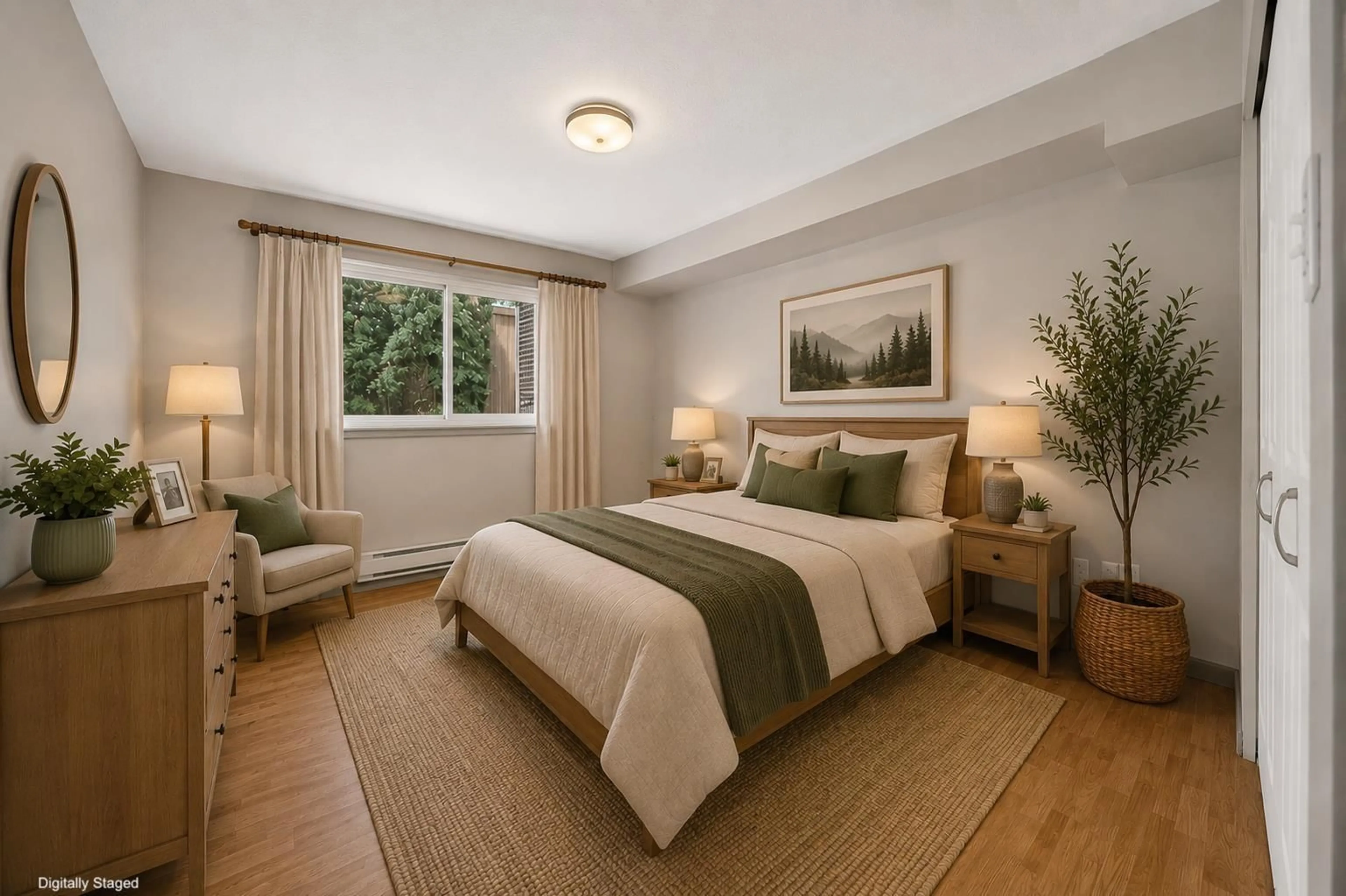 Bedroom with bed, unknown for 106 - 7694 EVANS ROAD, Chilliwack British Columbia V2R3W3