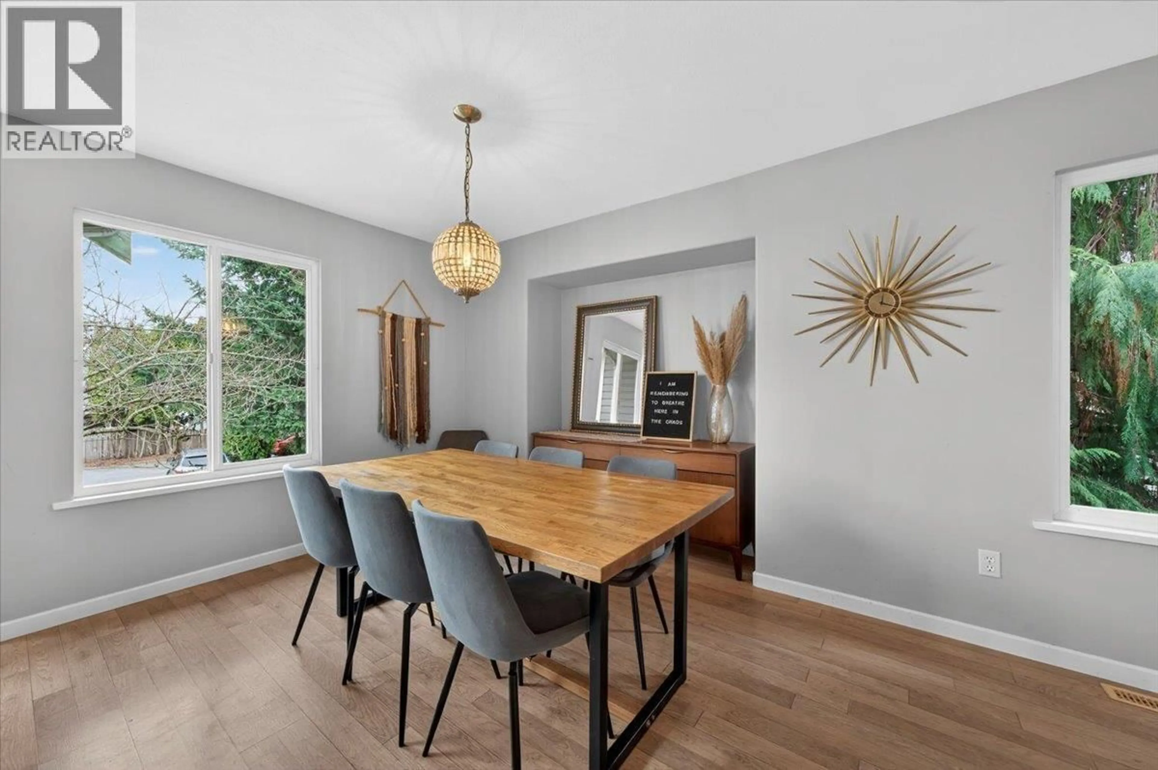 Dining room, wood/laminate floor for 1736 PEKRUL PLACE, Port Coquitlam British Columbia V3C6A7