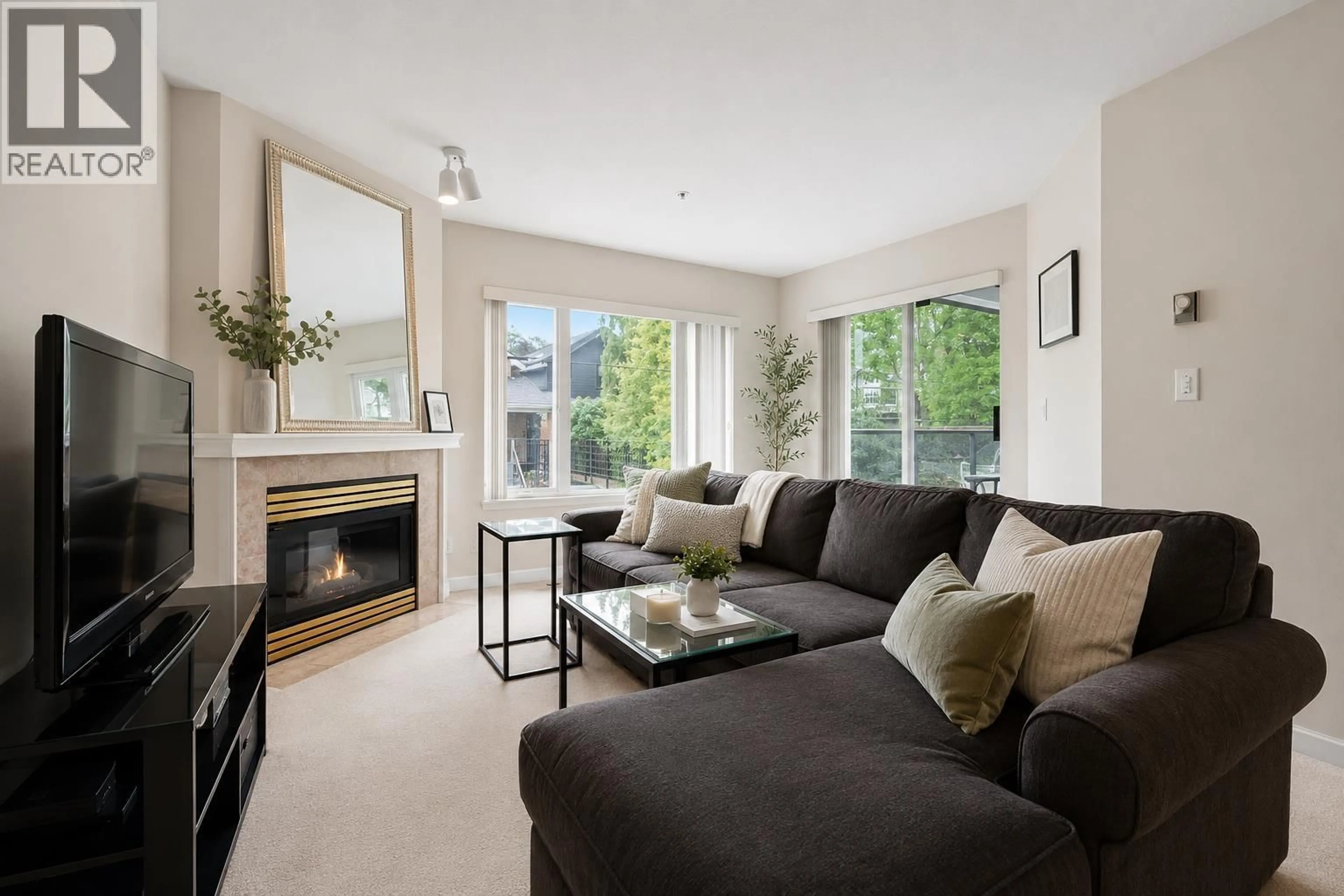 Living room with furniture, unknown for 108 - 3250 BROADWAY, Vancouver British Columbia V6K2H4