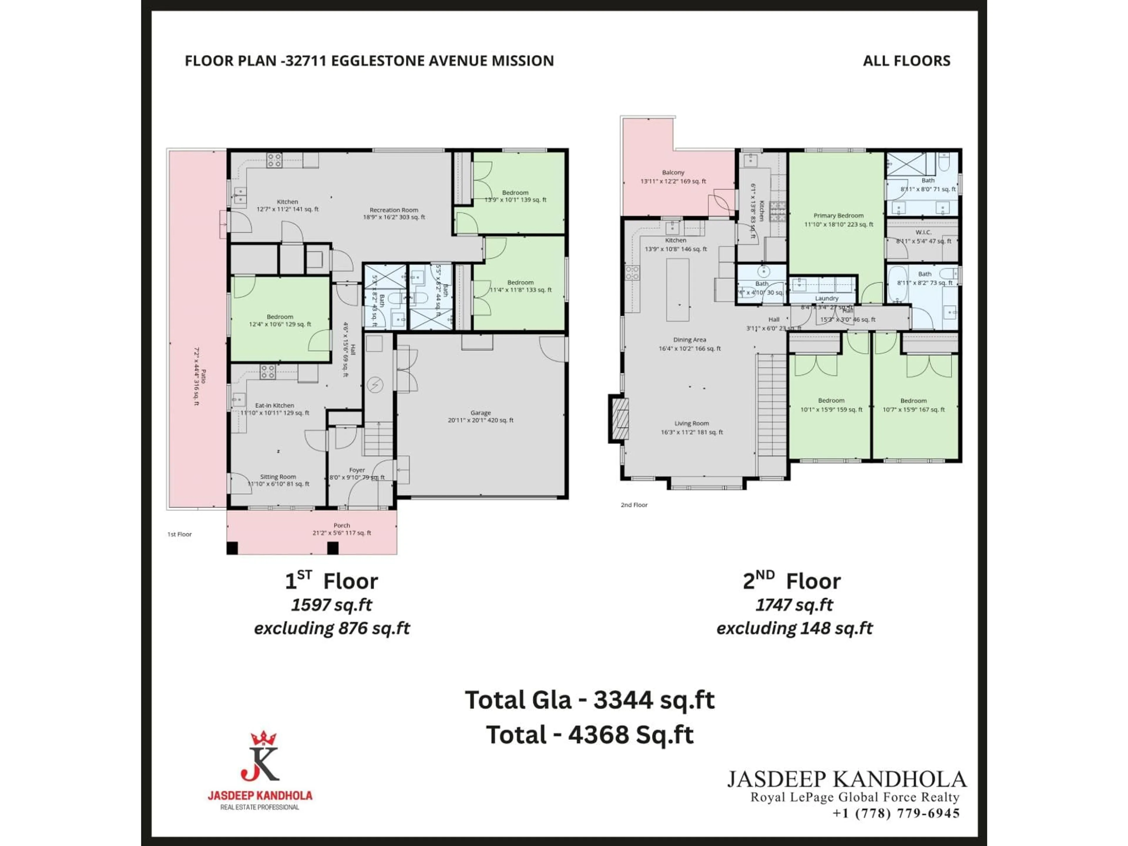 Floor plan for 32711 EGGLESTONE AVENUE, Mission British Columbia V4S0E6