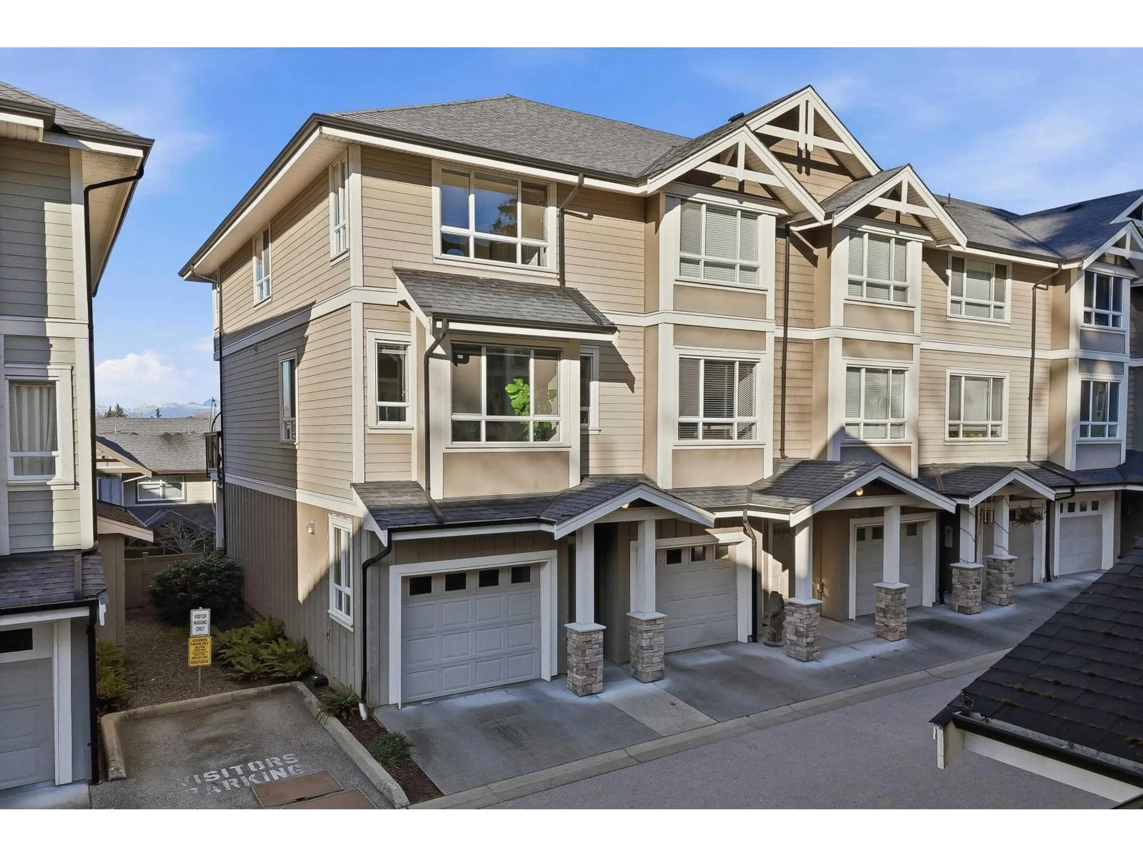 A pic from outside/outdoor area/front of a property/back of a property/a pic from drone, street for 40 - 2955 156 STREET, Surrey British Columbia V3S2W8