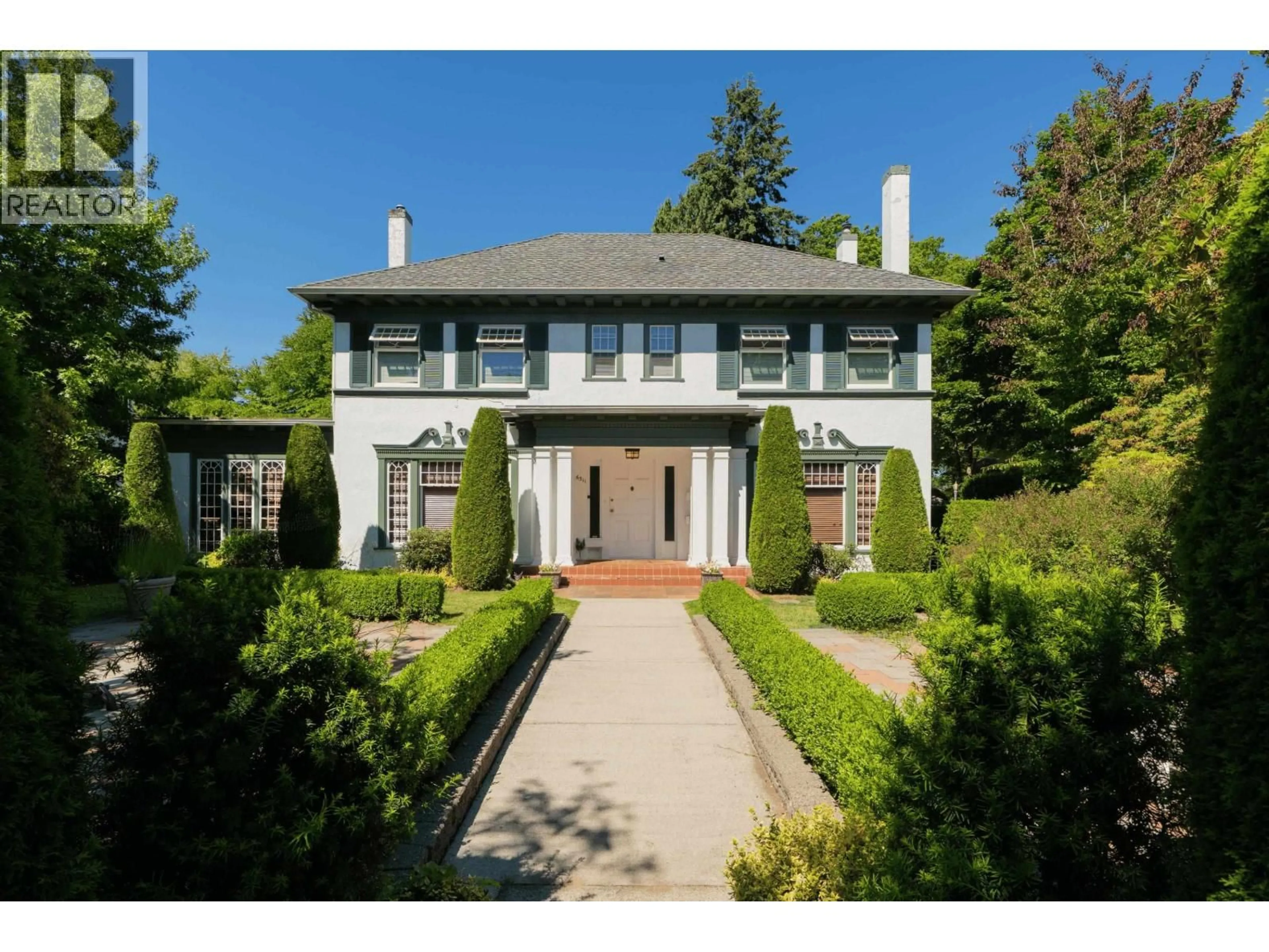 Home with brick exterior material, street for 6311 ADERA STREET, Vancouver British Columbia V6M3J7