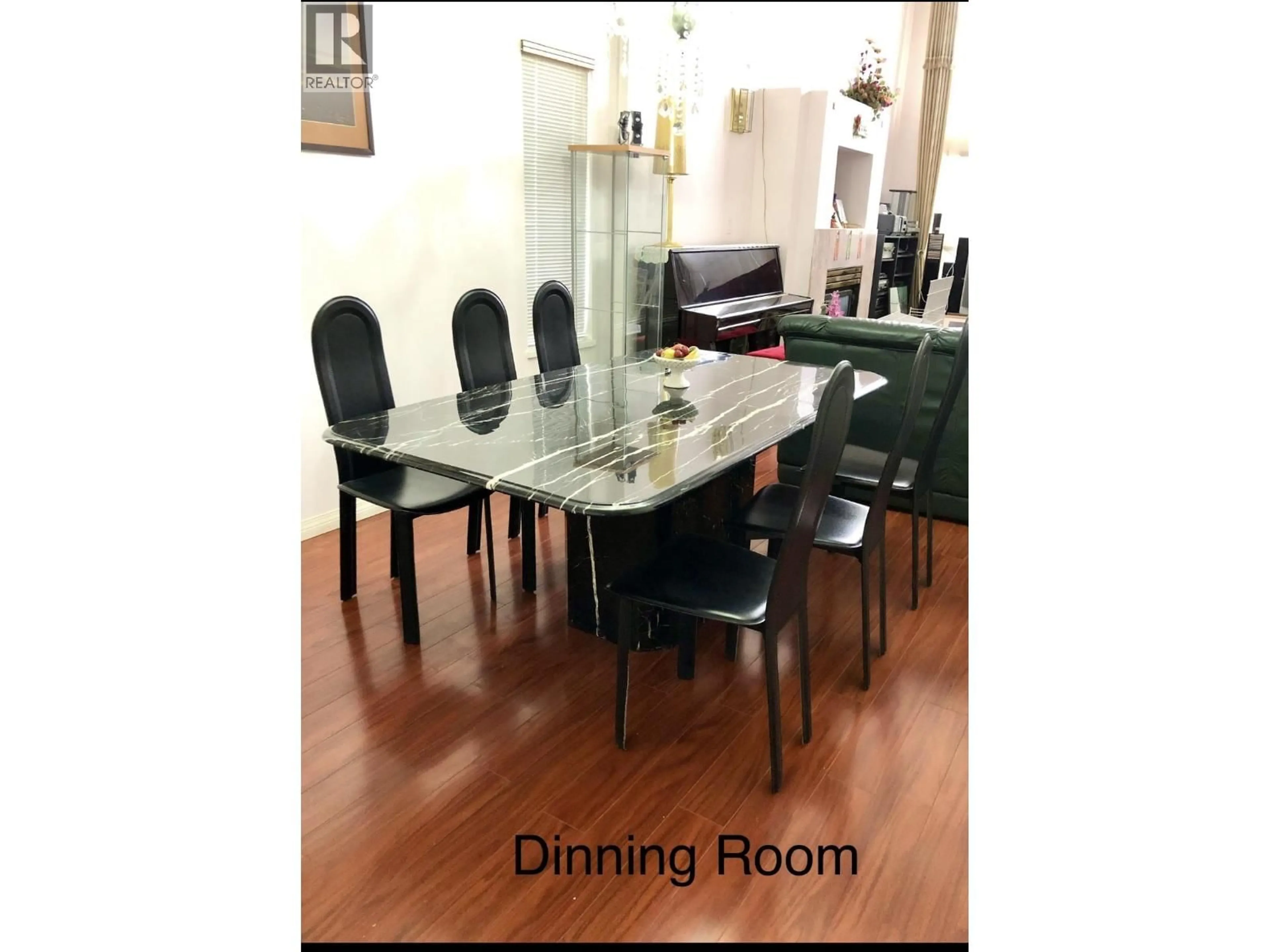 Dining room, wood/laminate floor for 22551 RATHBURN DRIVE, Richmond British Columbia V6V2P9