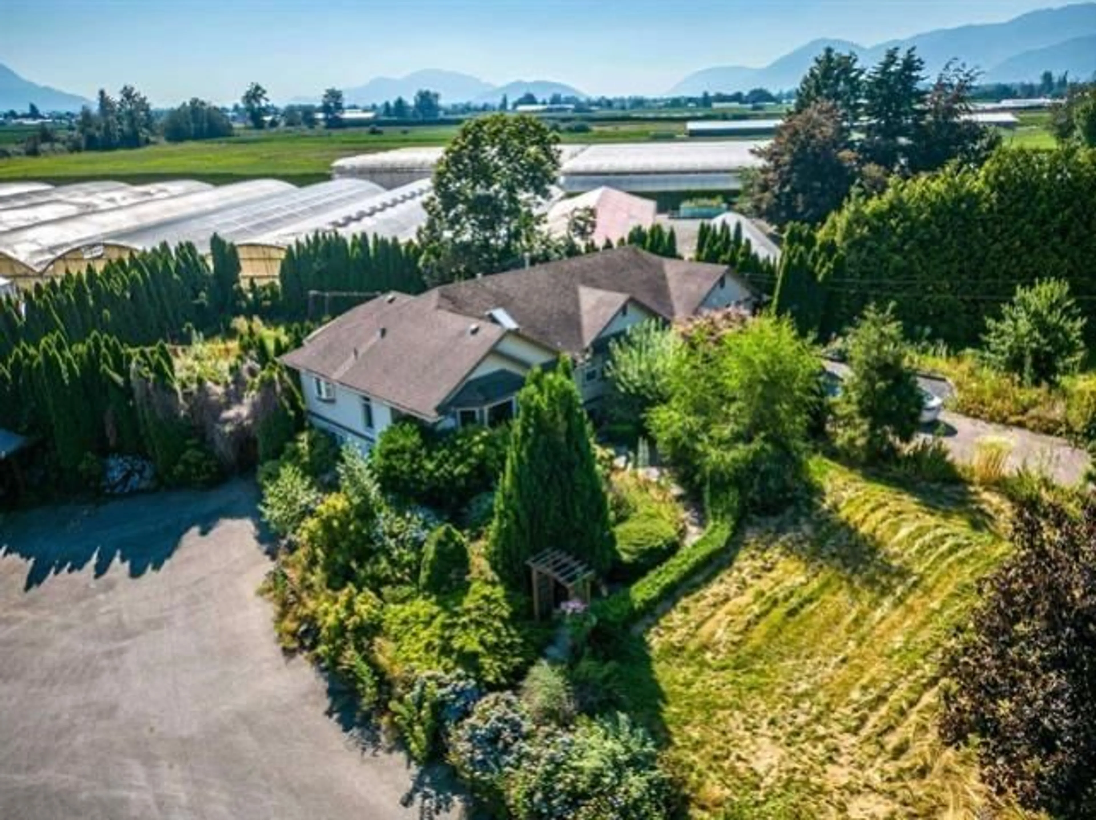 A pic from outside/outdoor area/front of a property/back of a property/a pic from drone, water/lake/river/ocean view for 50284 YALE ROAD, Rosedale British Columbia V2P6H4