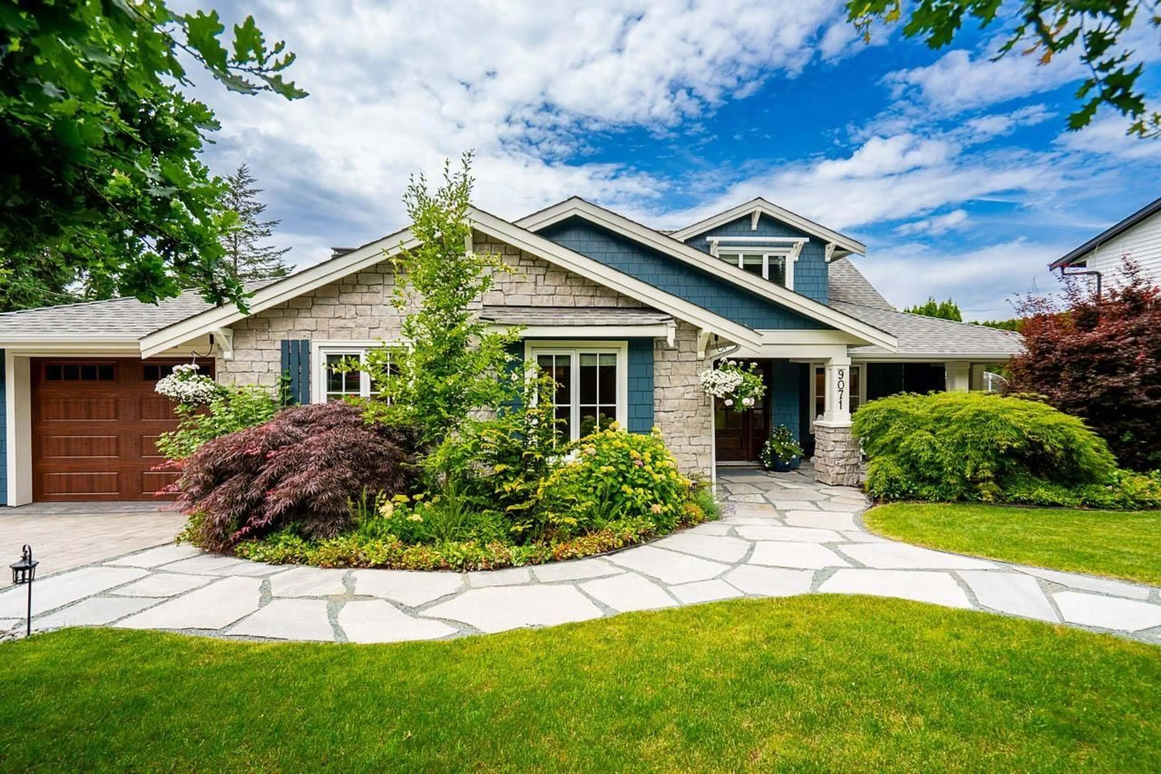 Home with brick exterior material, street for 9071 GAY STREET, Langley British Columbia V1M2S2
