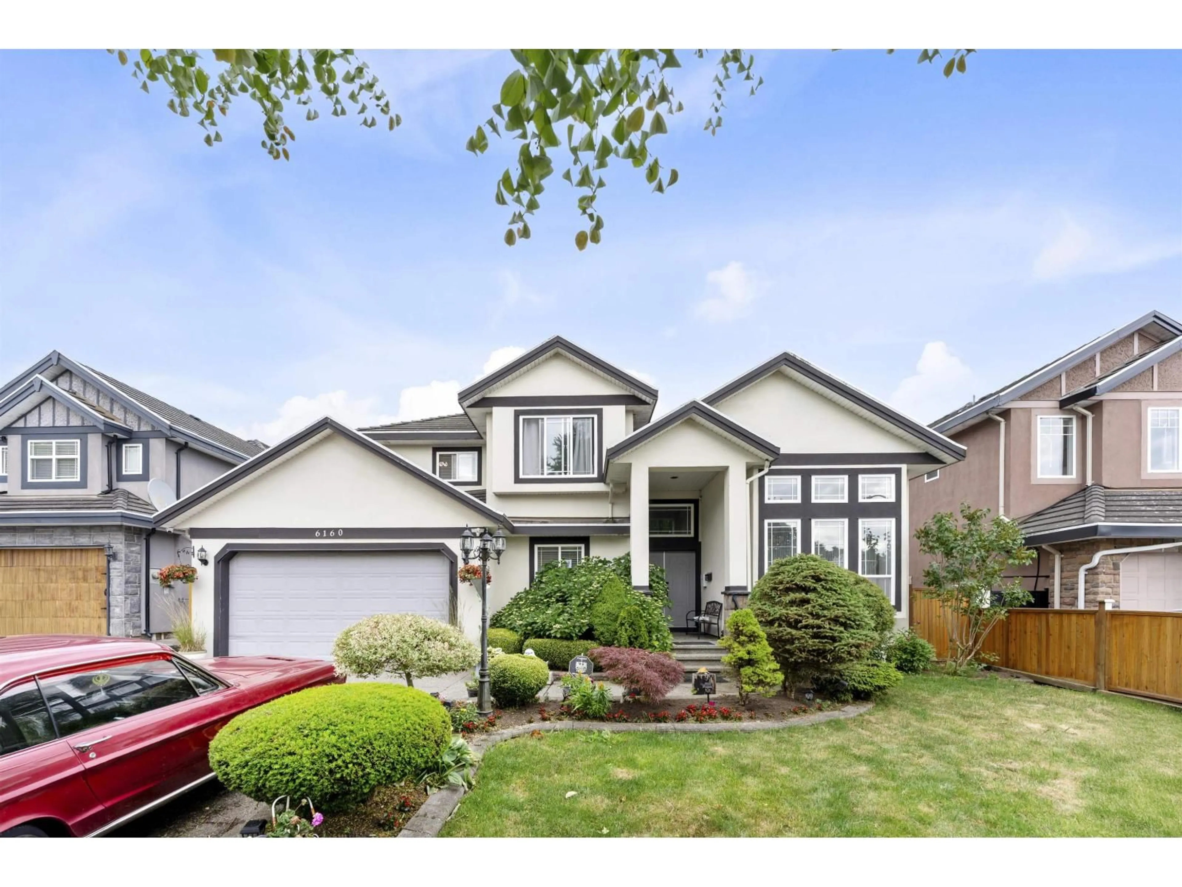 Home with vinyl exterior material, street for 6160 127 STREET, Surrey British Columbia V3X3M6