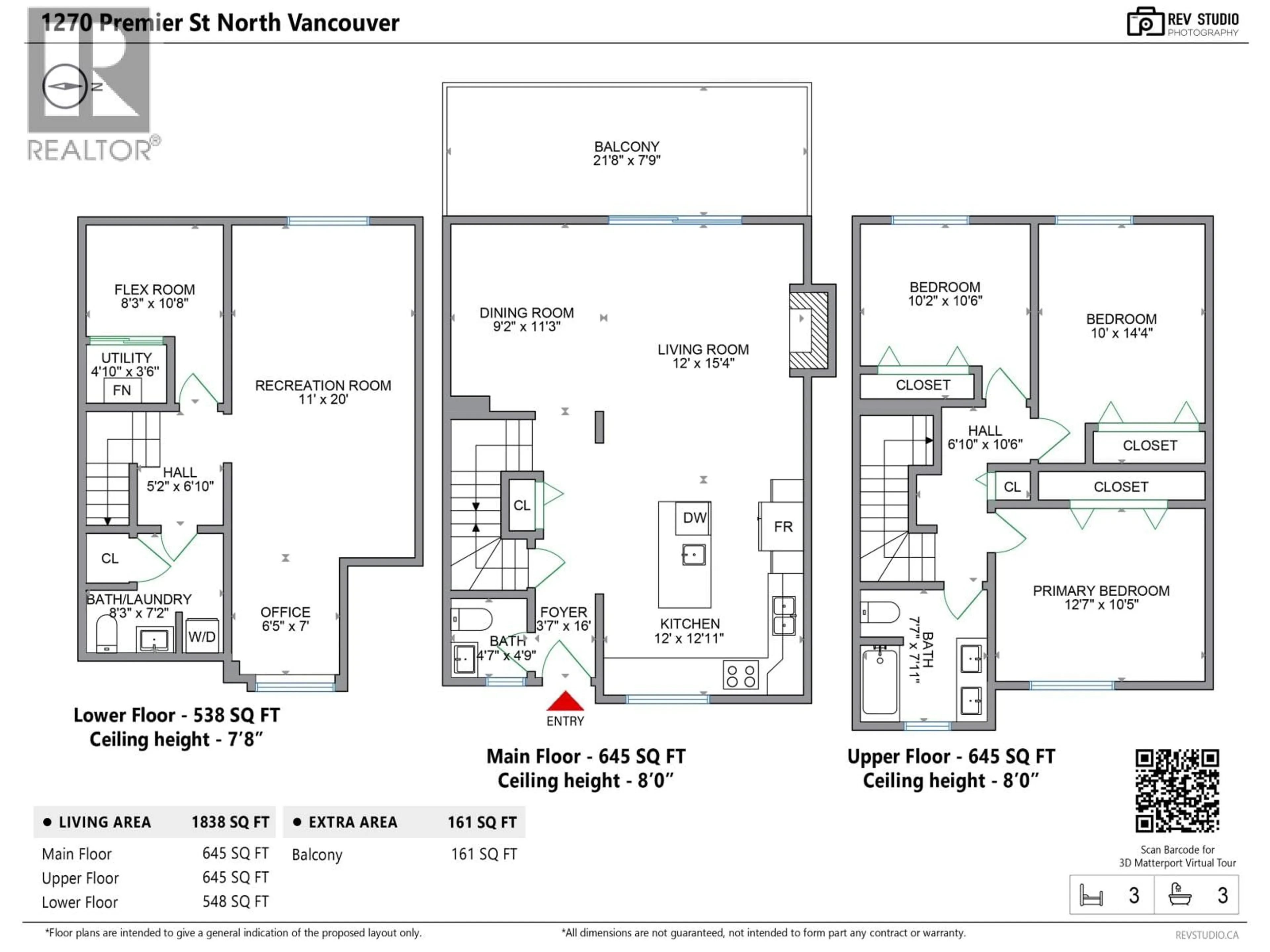 Floor plan for 1270 PREMIER STREET, North Vancouver British Columbia V7J2H4