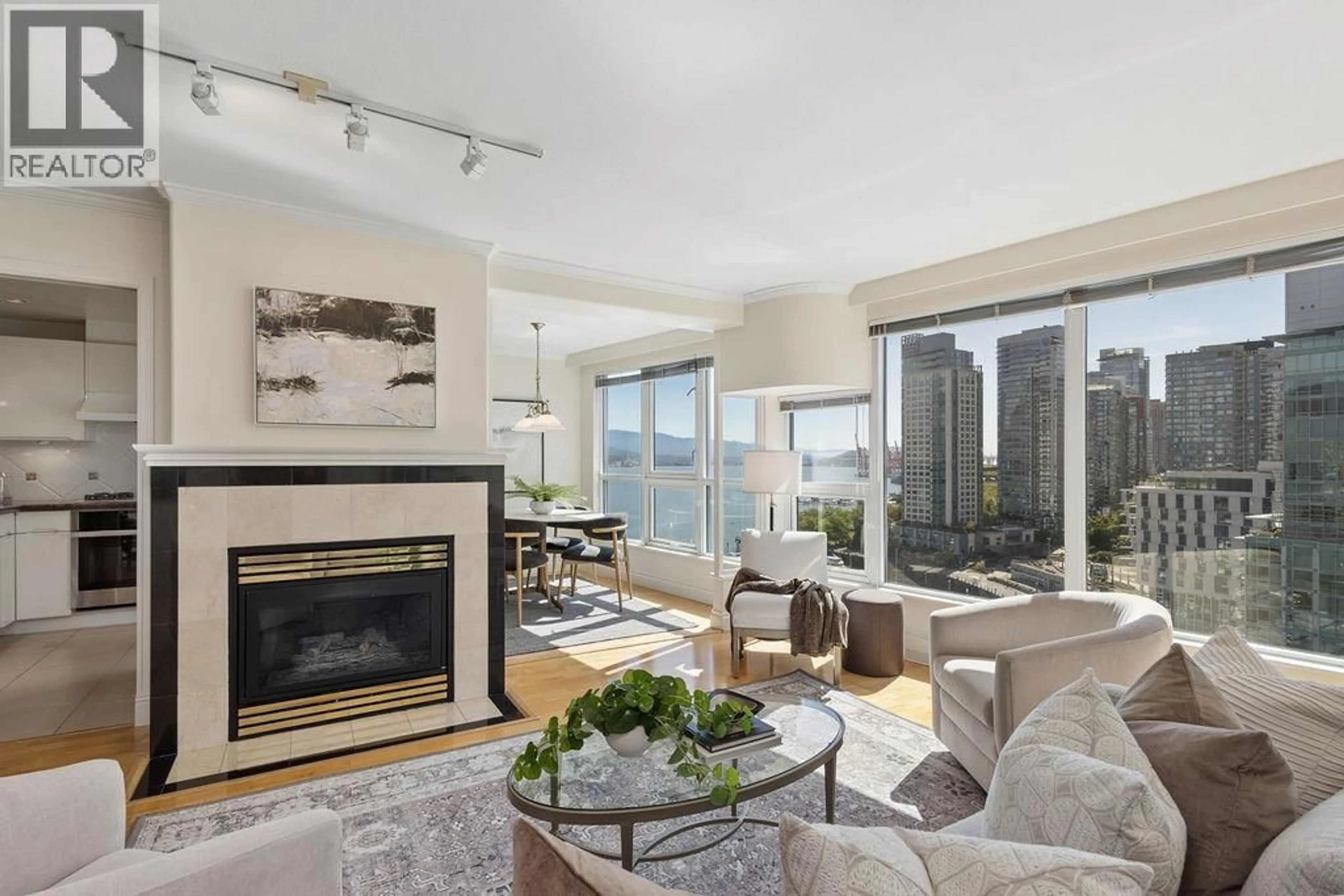 Living room with furniture, unknown for 1602 - 535 NICOLA STREET, Vancouver British Columbia V6G3G3