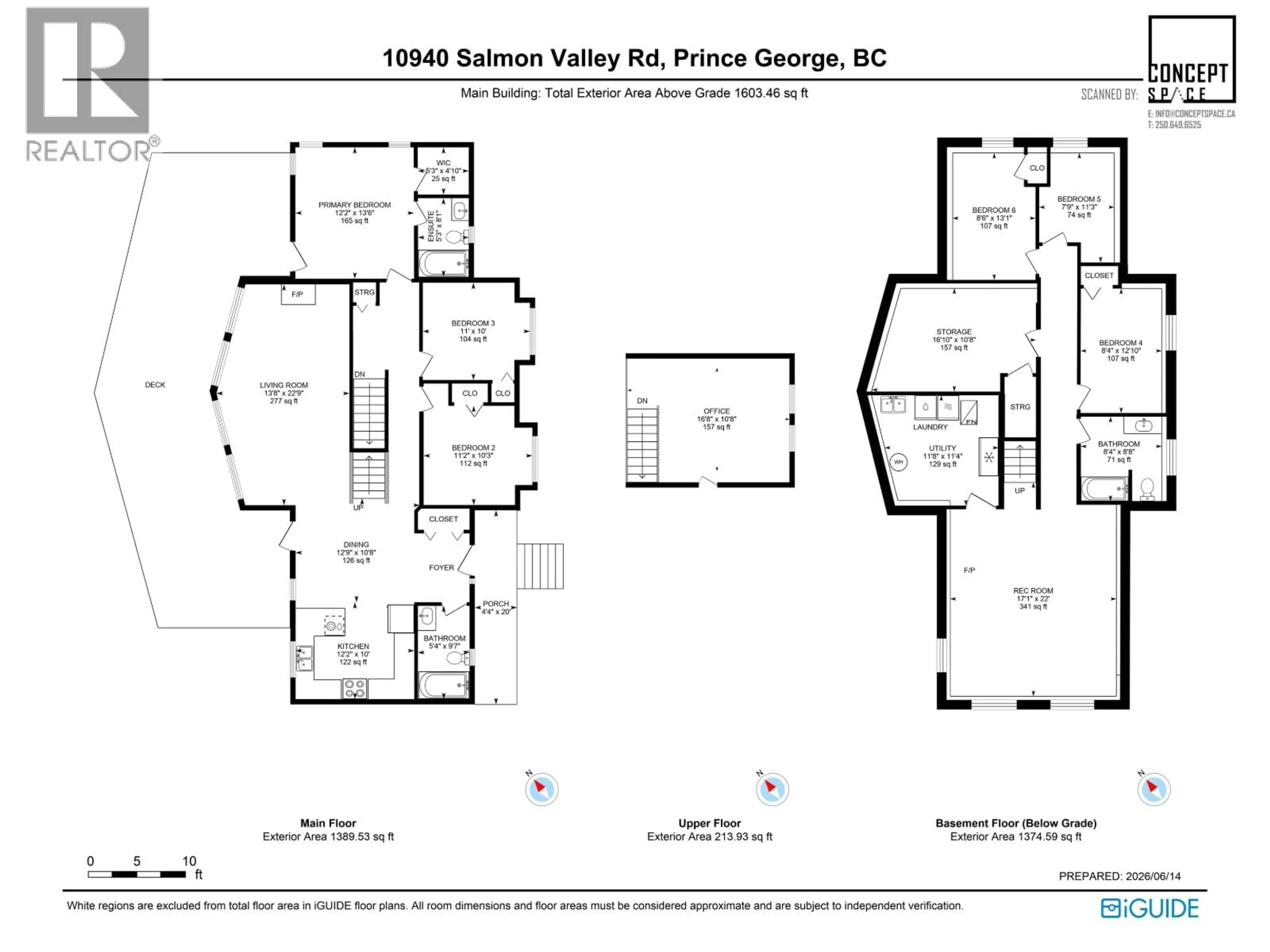 Floor plan for 10940 SALMON VALLEY ROAD, Prince George British Columbia V2K5T4