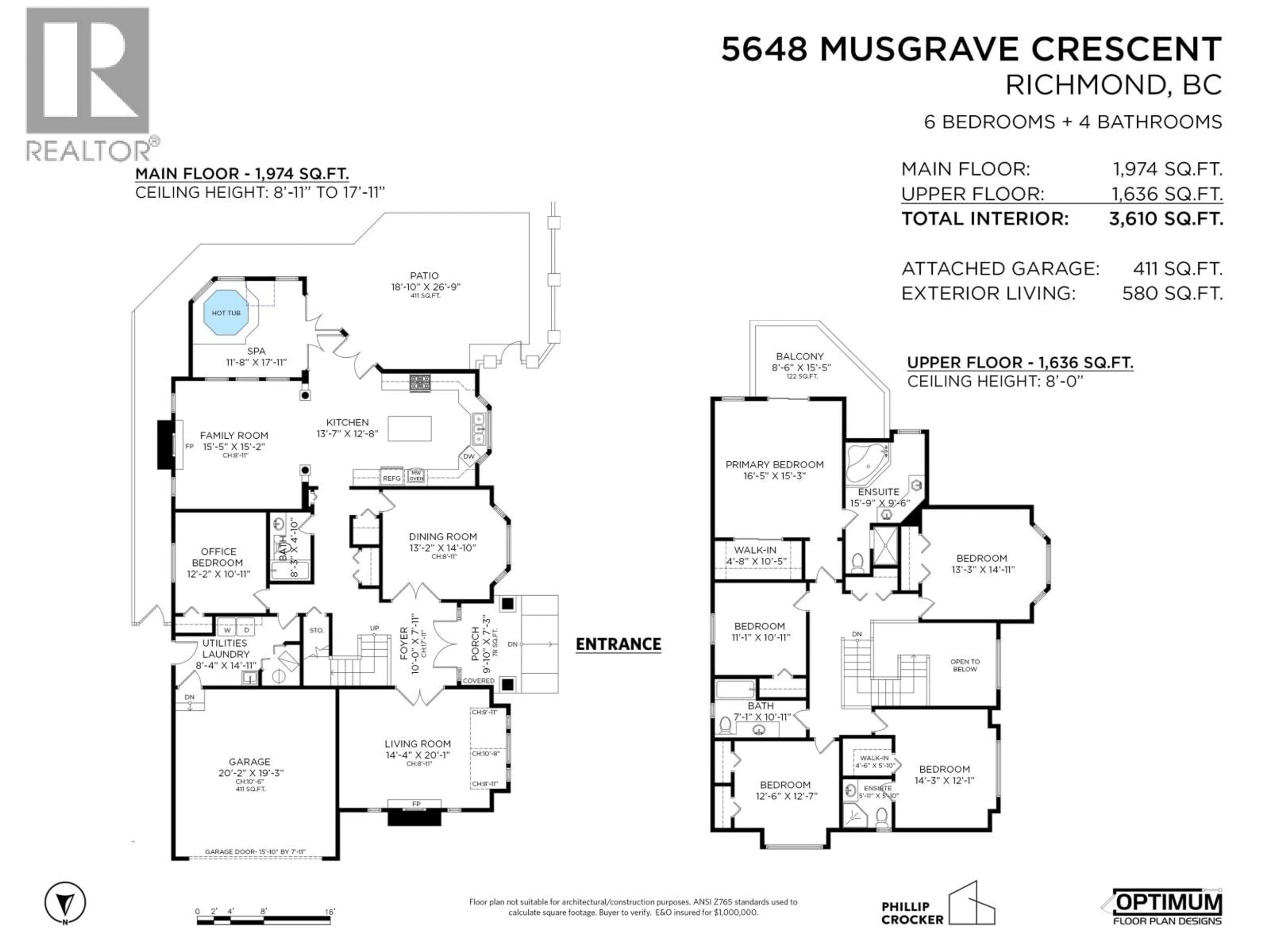Floor plan for 5648 MUSGRAVE CRESCENT, Richmond British Columbia V7C5N3