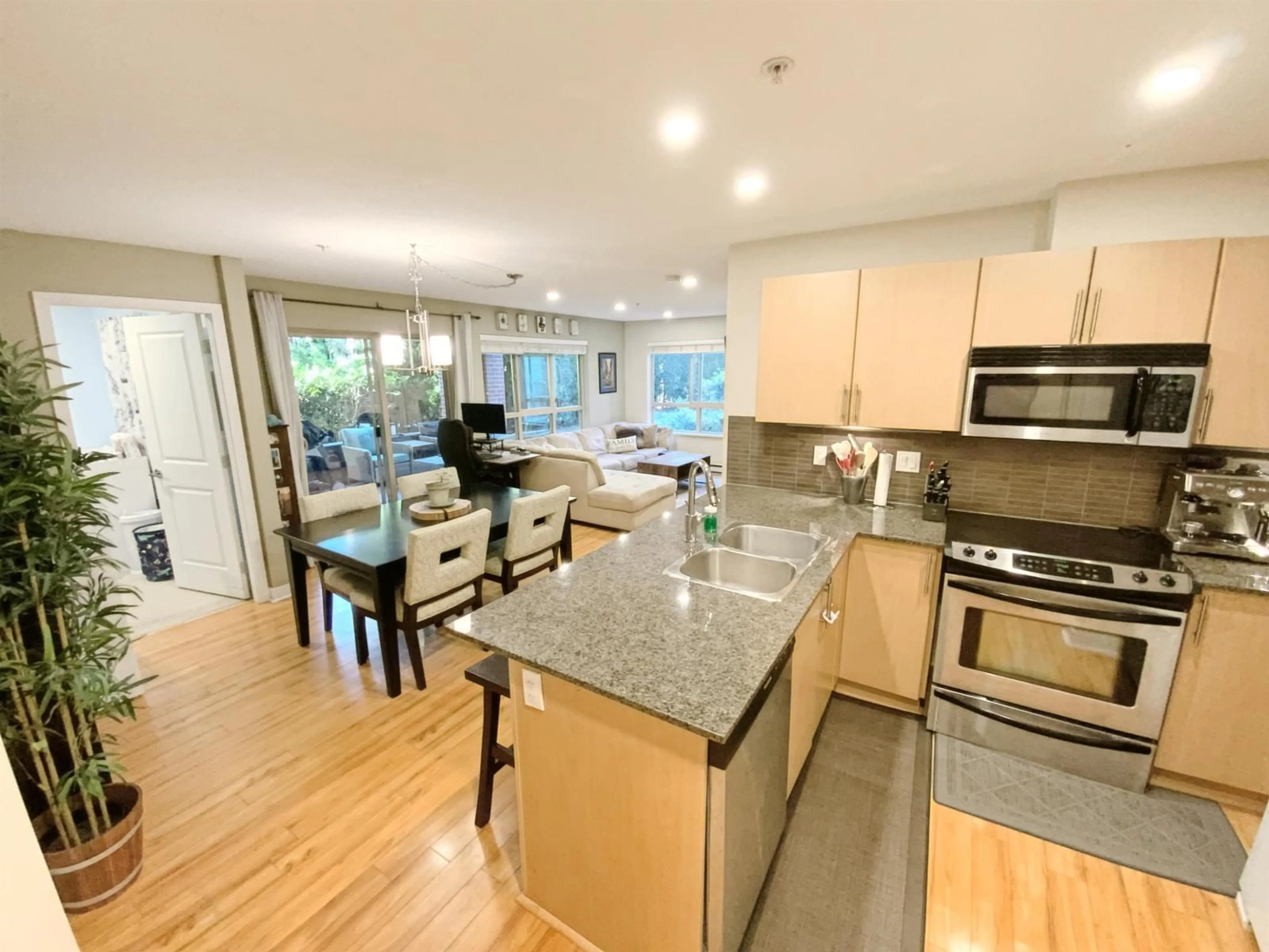 Open concept kitchen, unknown for A106 - 8929 202 STREET, Langley British Columbia V1M0B4