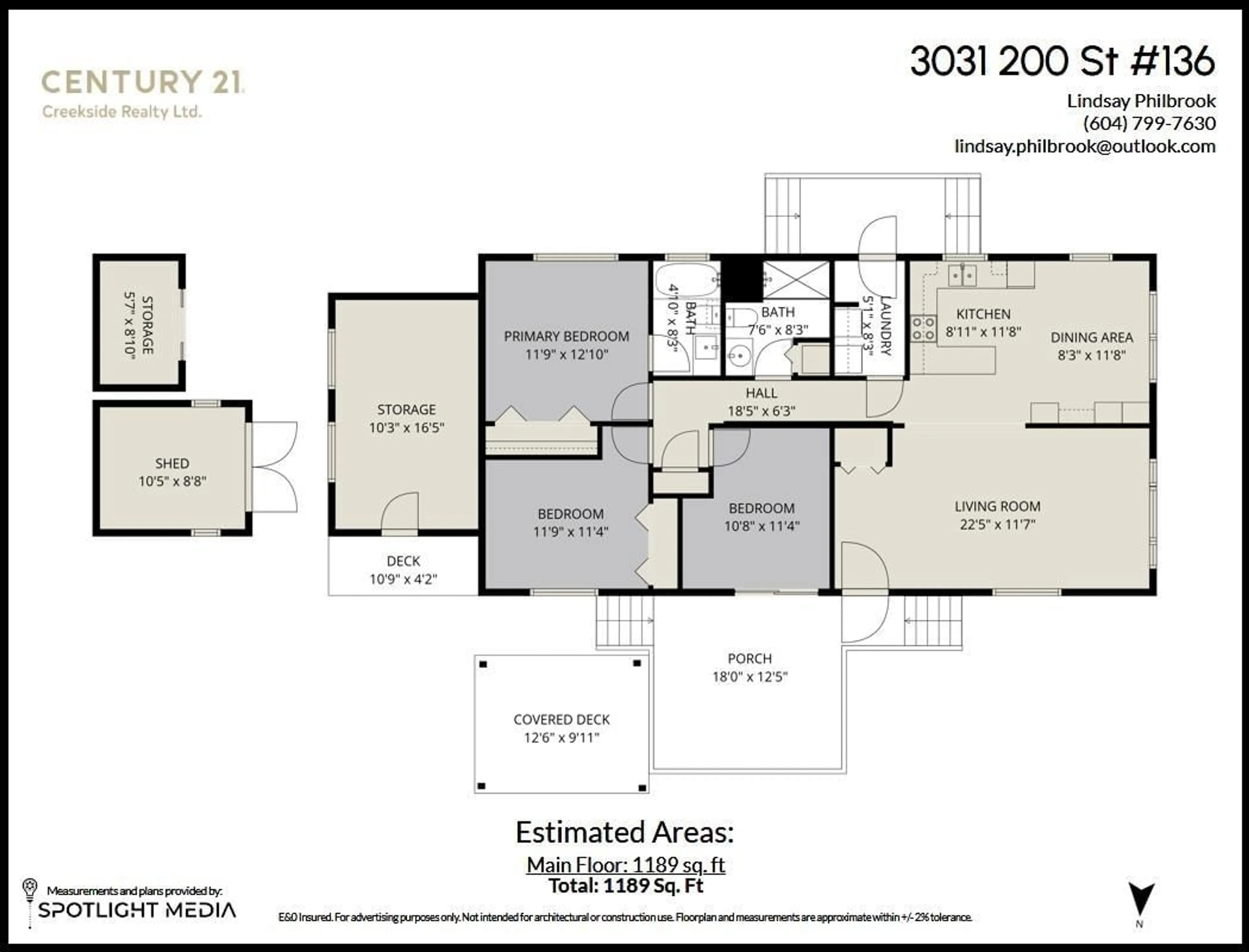Floor plan for 136 - 3031 200 STREET, Langley British Columbia V2Z1N5