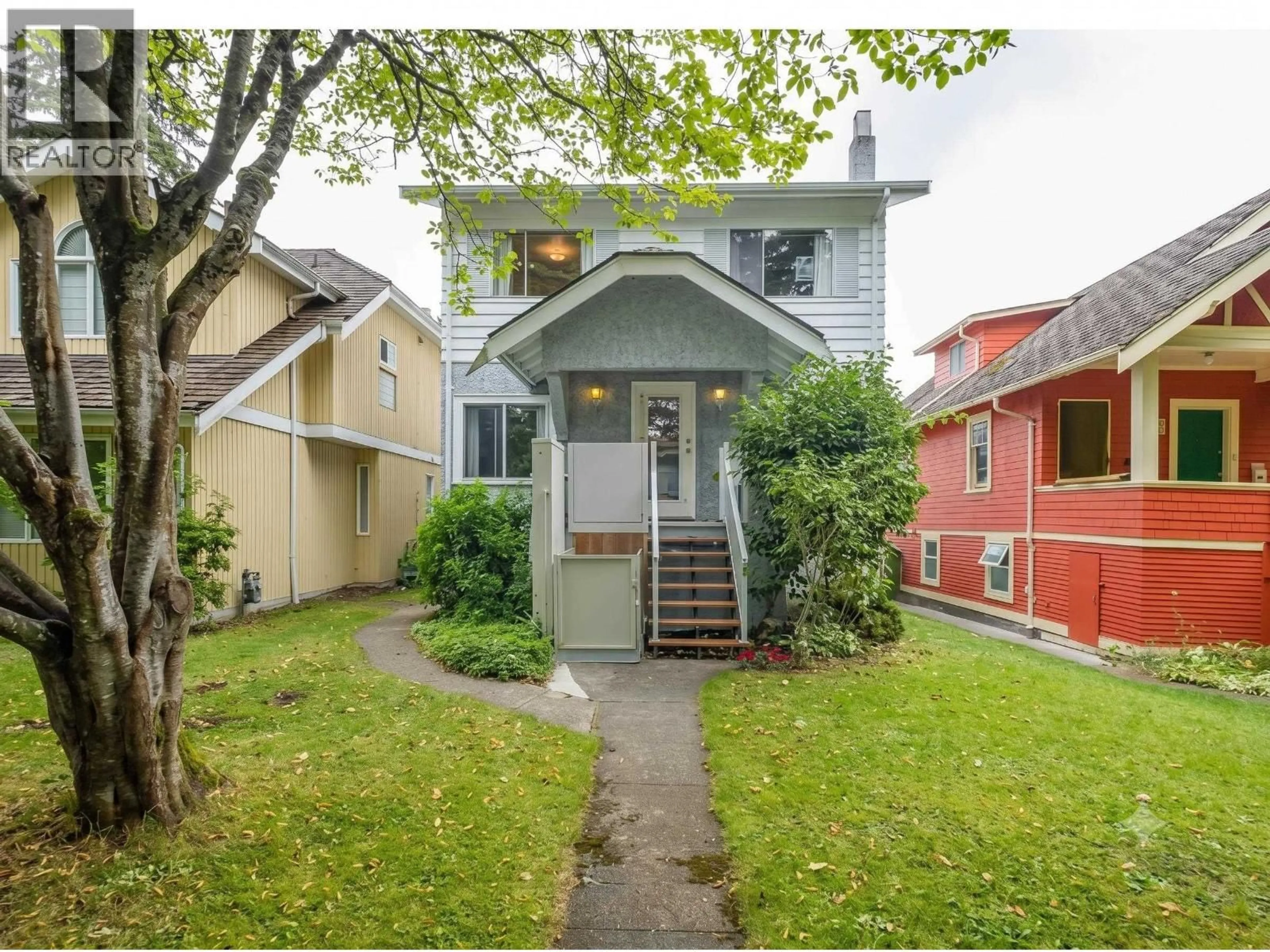 Home with vinyl exterior material, street for 3857 18TH AVENUE, Vancouver British Columbia V6S1B4