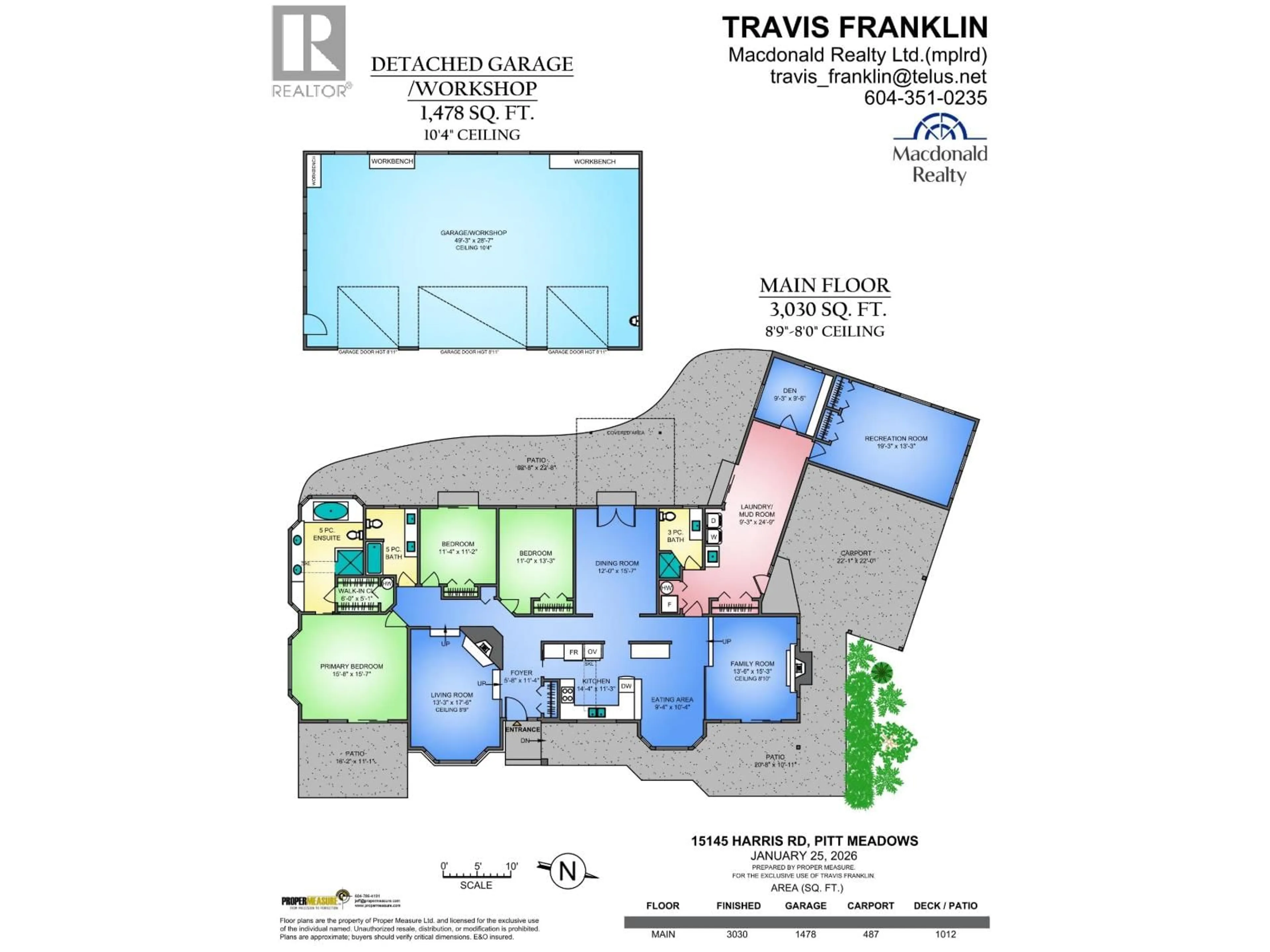 Floor plan for 15145 HARRIS ROAD, Pitt Meadows British Columbia V3Y1Z1