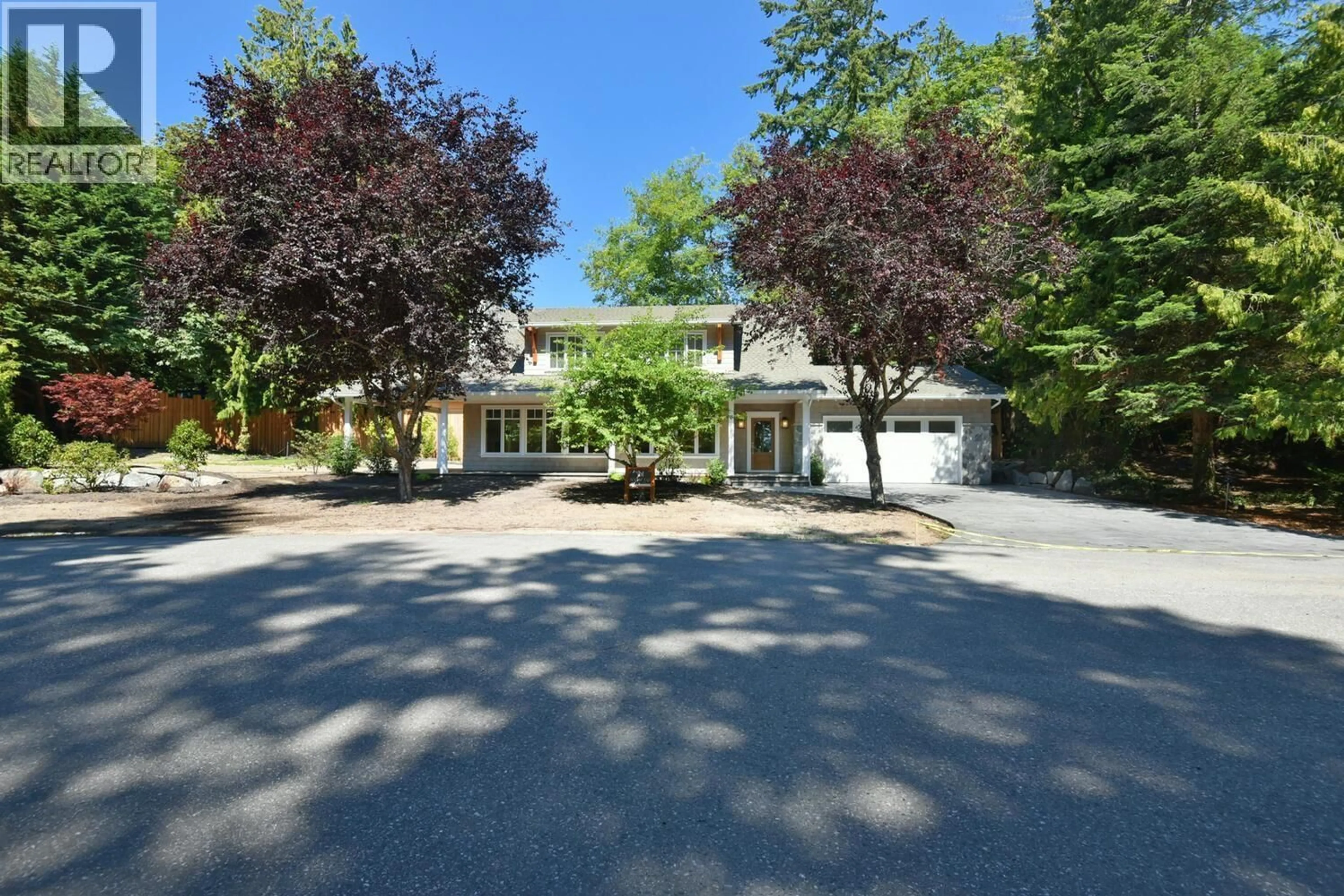 A pic from outside/outdoor area/front of a property/back of a property/a pic from drone, street for 12561 GREAVES ROAD, Madeira Park British Columbia V0N2H1
