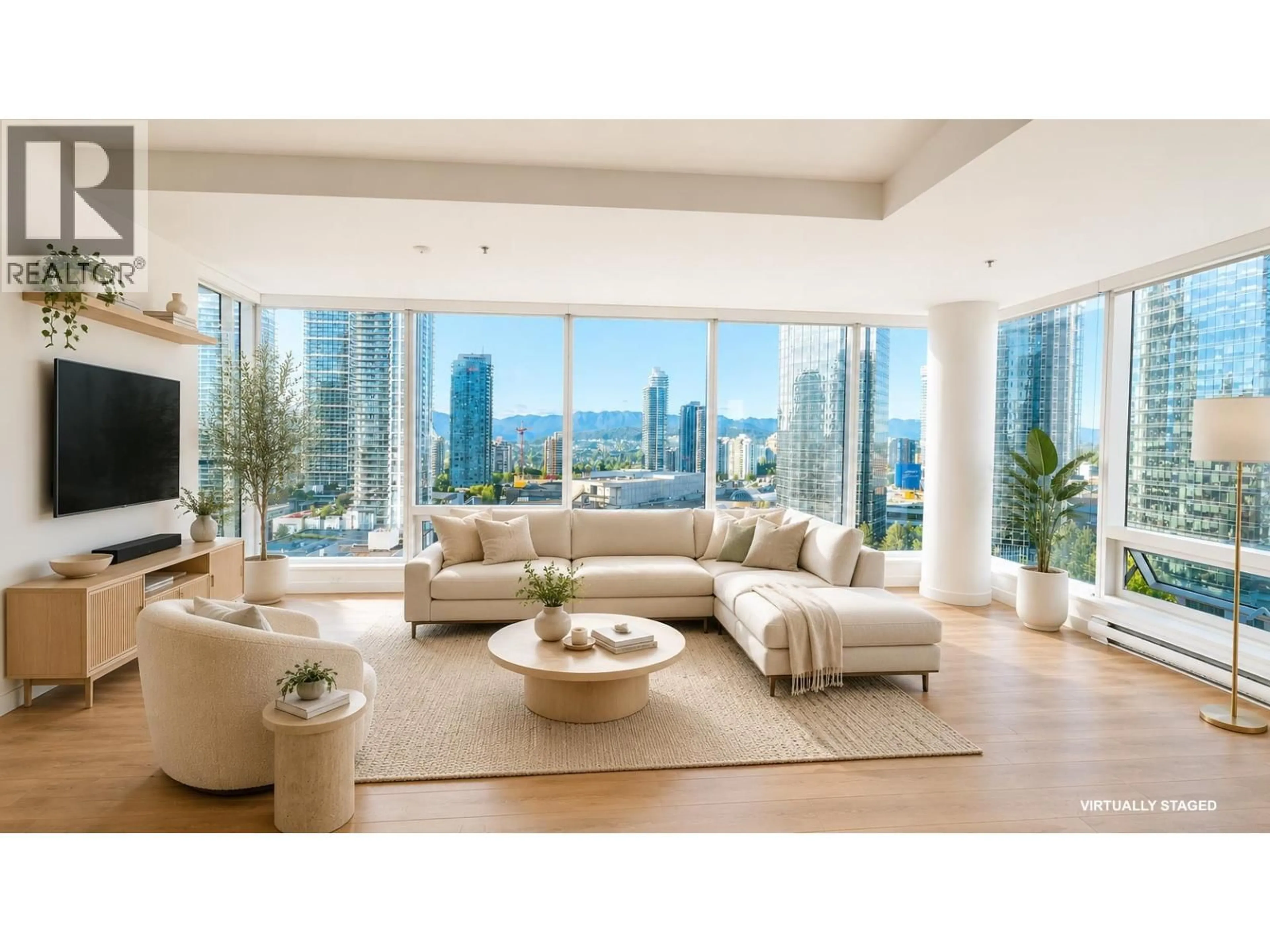 A pic from outside/outdoor area/front of a property/back of a property/a pic from drone, city buildings view from balcony for 1702 - 6461 TELFORD AVENUE, Burnaby British Columbia V5H0B7