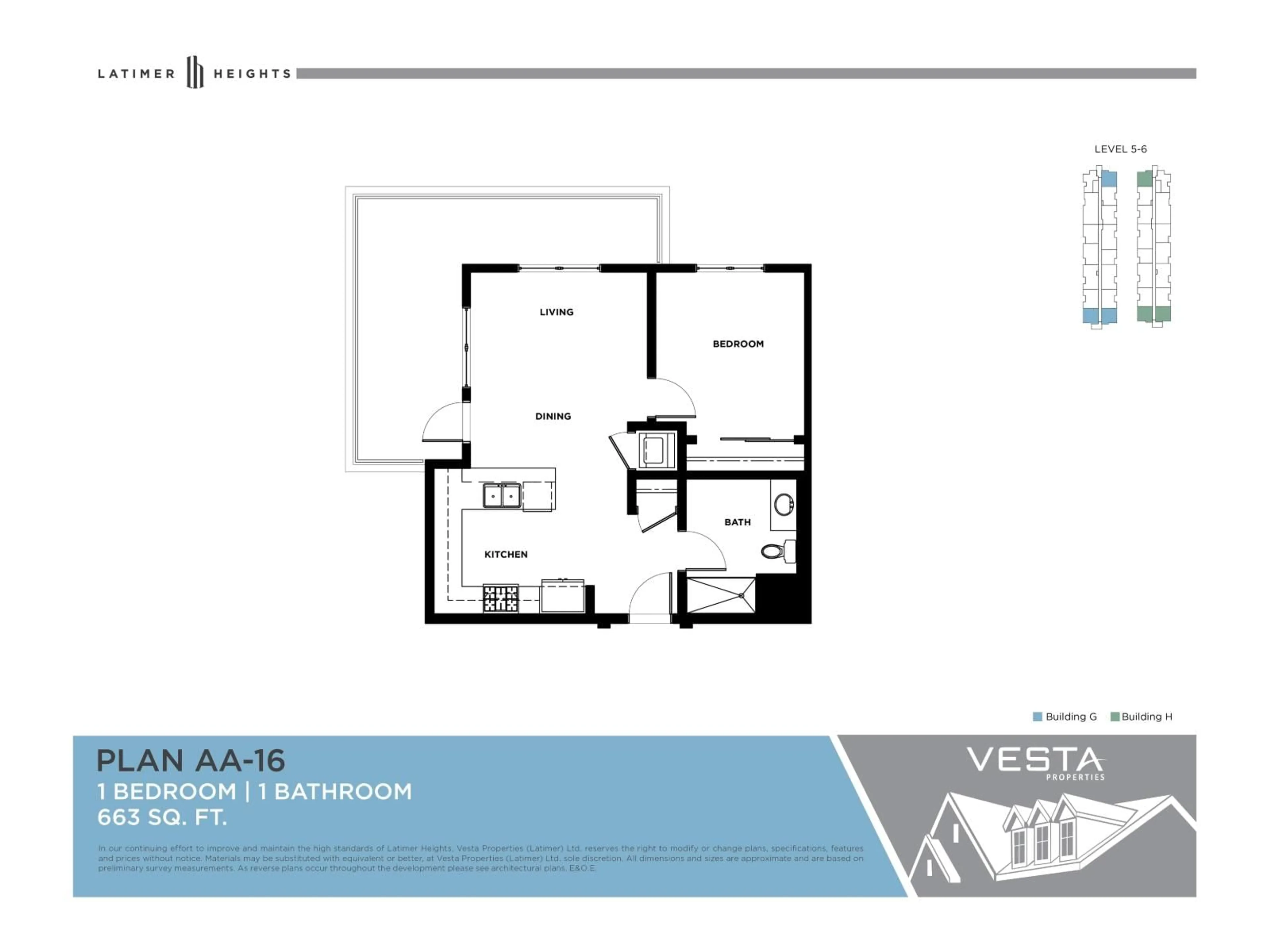 Floor plan for 507 - 8379 201 STREET, Langley British Columbia V2Y3S6