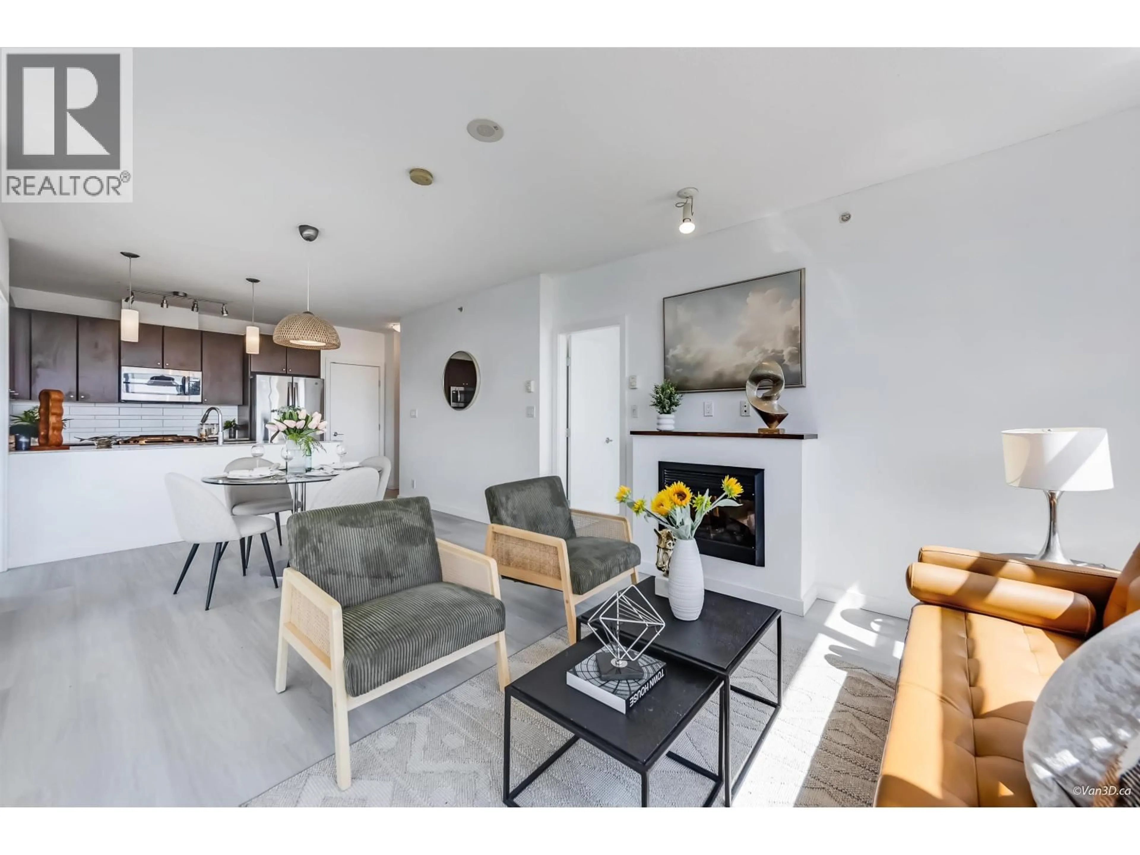 Living room with furniture, unknown for 1206 - 280 ROSS DRIVE, New Westminster British Columbia V3L0C2