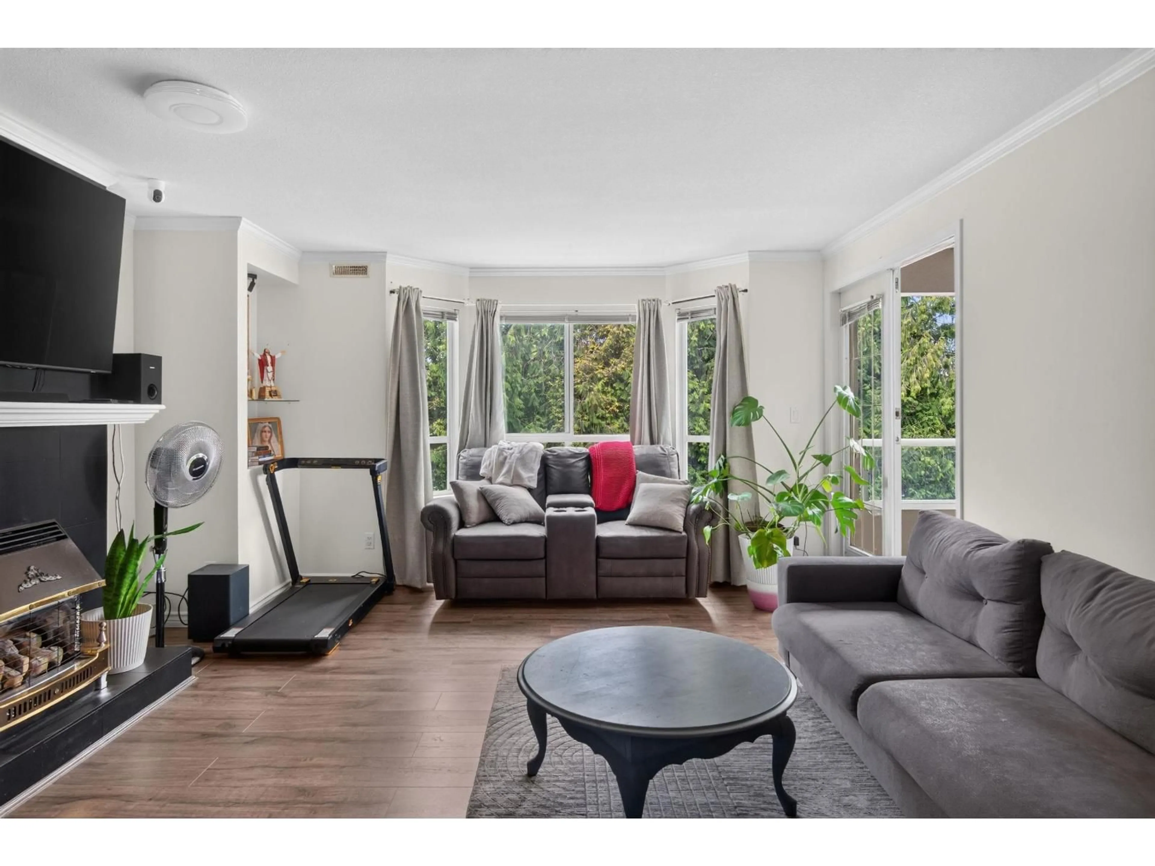 Living room with furniture, unknown for 205 - 6440 197 STREET, Langley British Columbia V2Y1H9