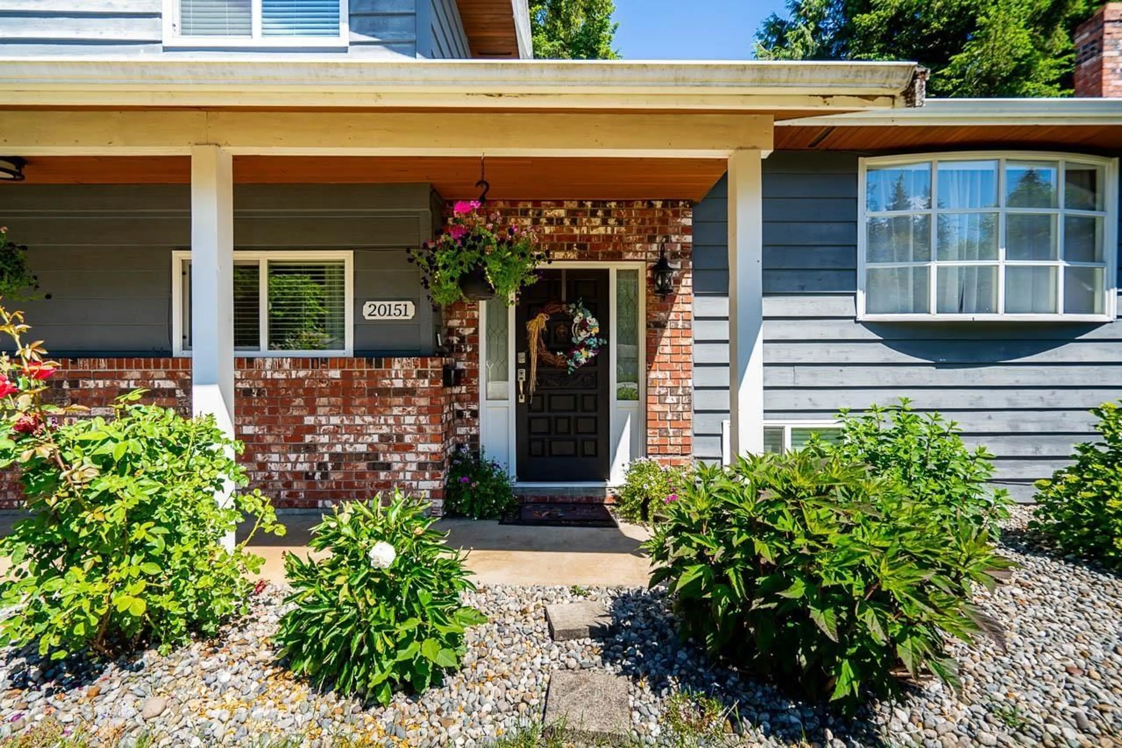 Home with brick exterior material, street for 20151 37 AVENUE, Langley British Columbia V3A7K5