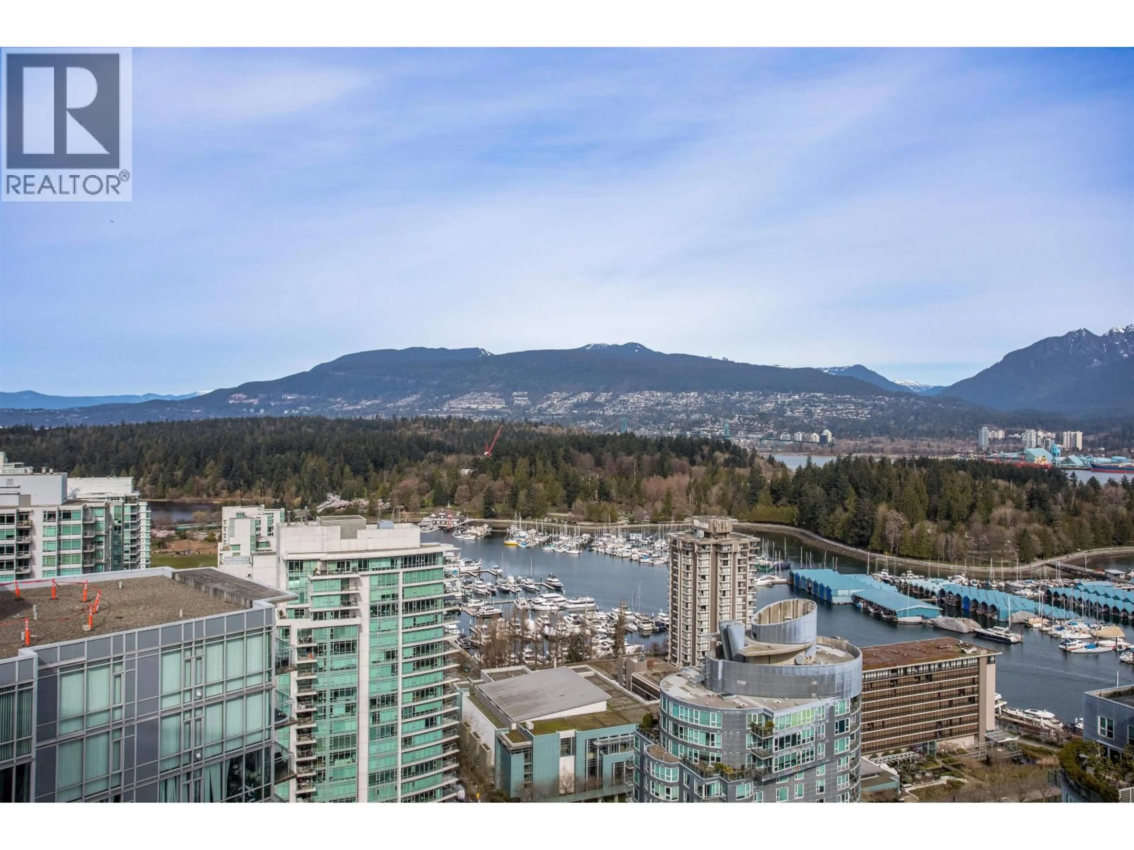 A pic from outside/outdoor area/front of a property/back of a property/a pic from drone, water/lake/river/ocean view for 3101 - 1499 PENDER STREET, Vancouver British Columbia V6G0A7