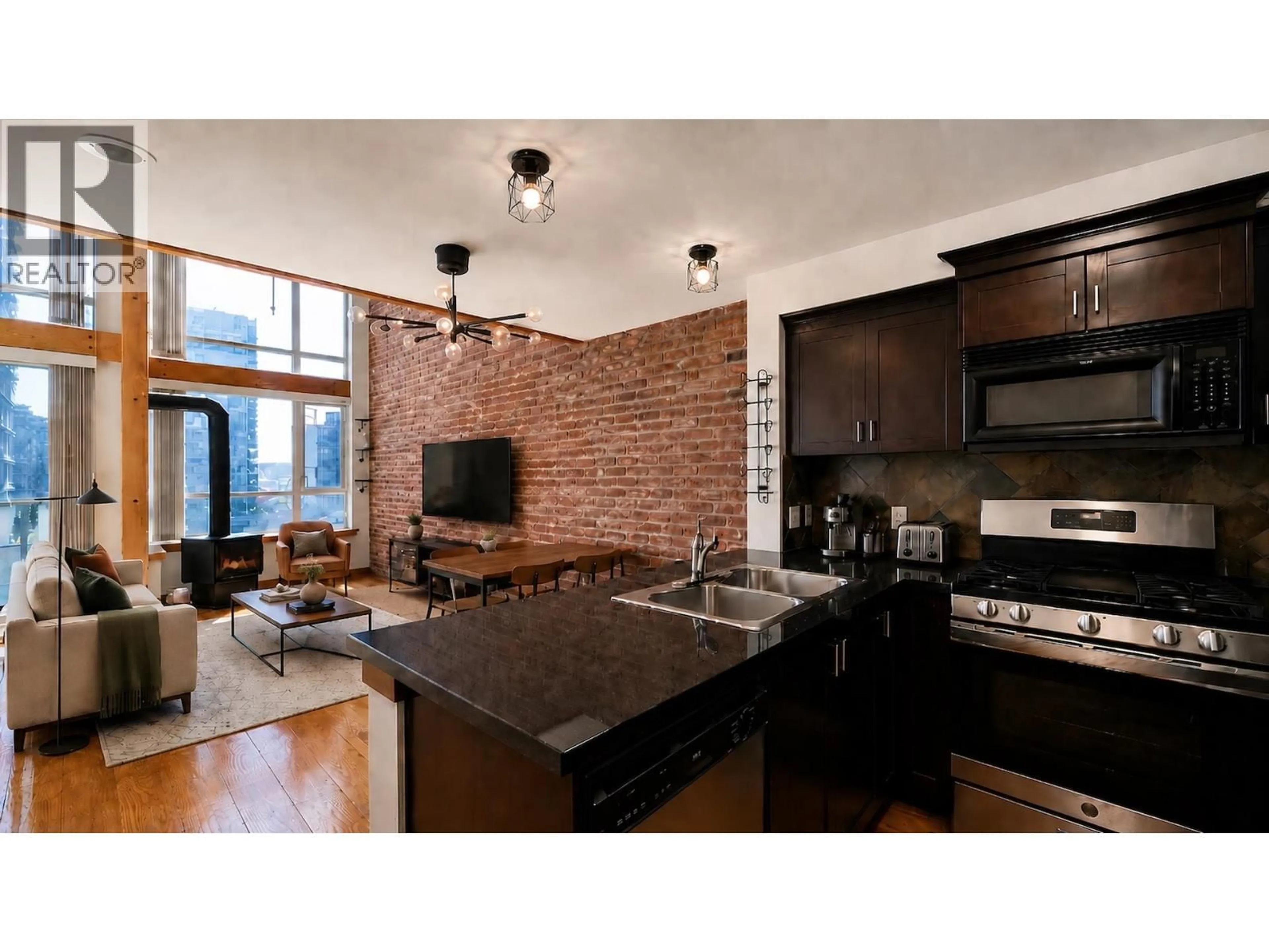Open concept kitchen, unknown for 503 - 10 RENAISSANCE SQUARE, New Westminster British Columbia V3M7B1