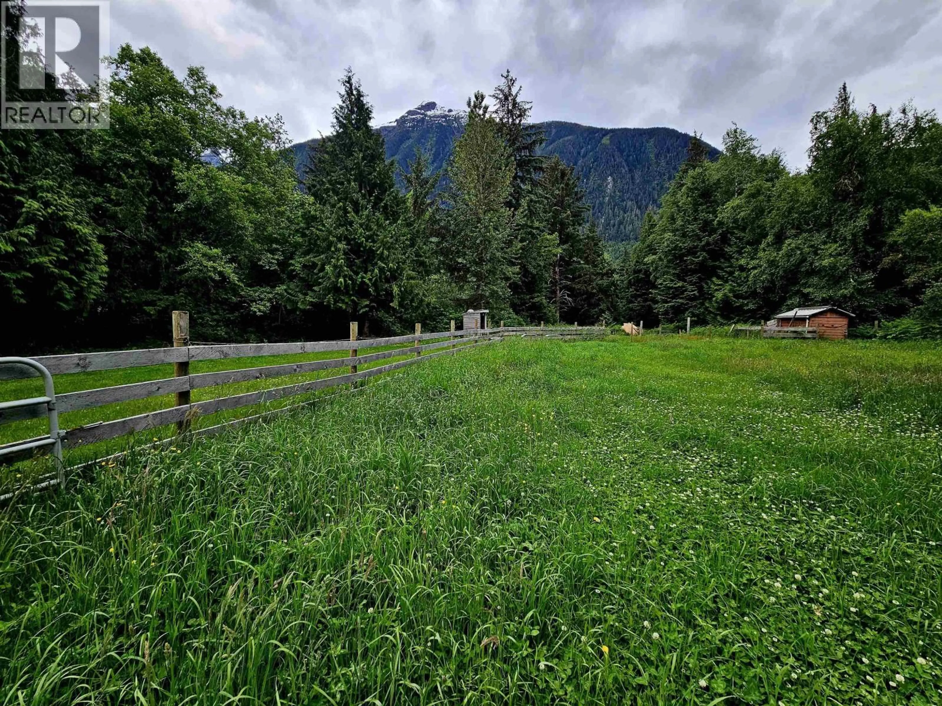 A pic from outside/outdoor area/front of a property/back of a property/a pic from drone, mountain view for 937 MACKENZIE HIGHWAY, Bella Coola British Columbia V0T1C0