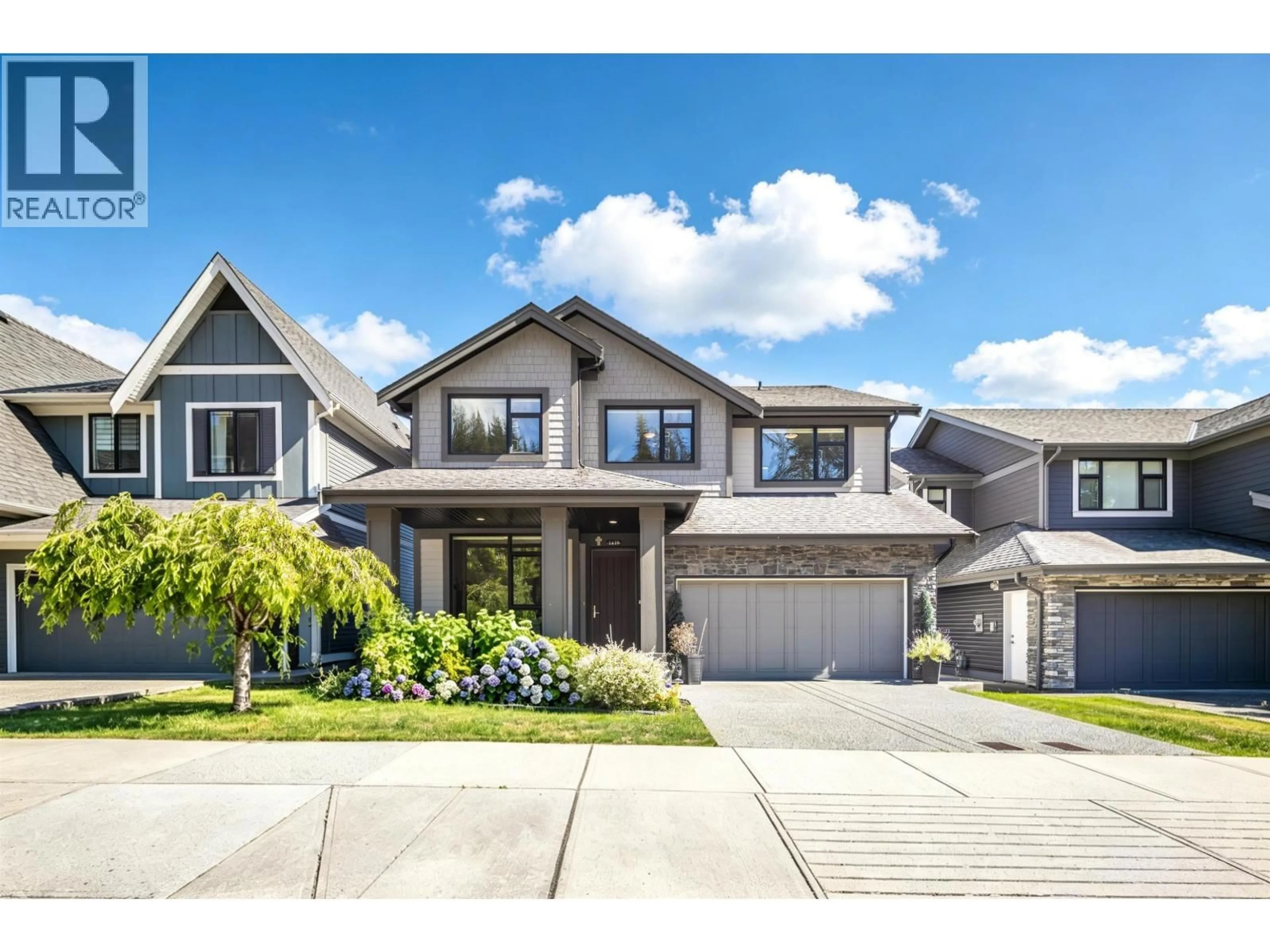 Home with brick exterior material, street for 1419 STRAWLINE HILL STREET, Coquitlam British Columbia V3E0L5