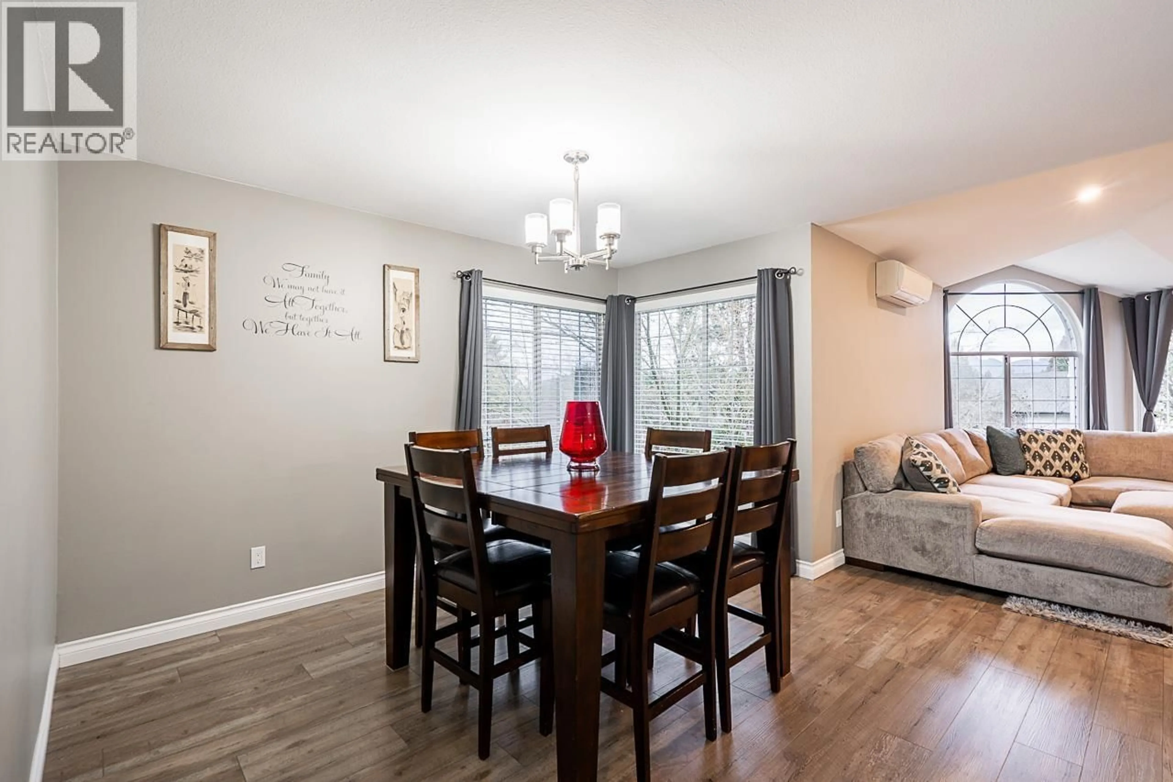 Dining room, wood/laminate floor for 23368 124 AVENUE, Maple Ridge British Columbia V2X4K4