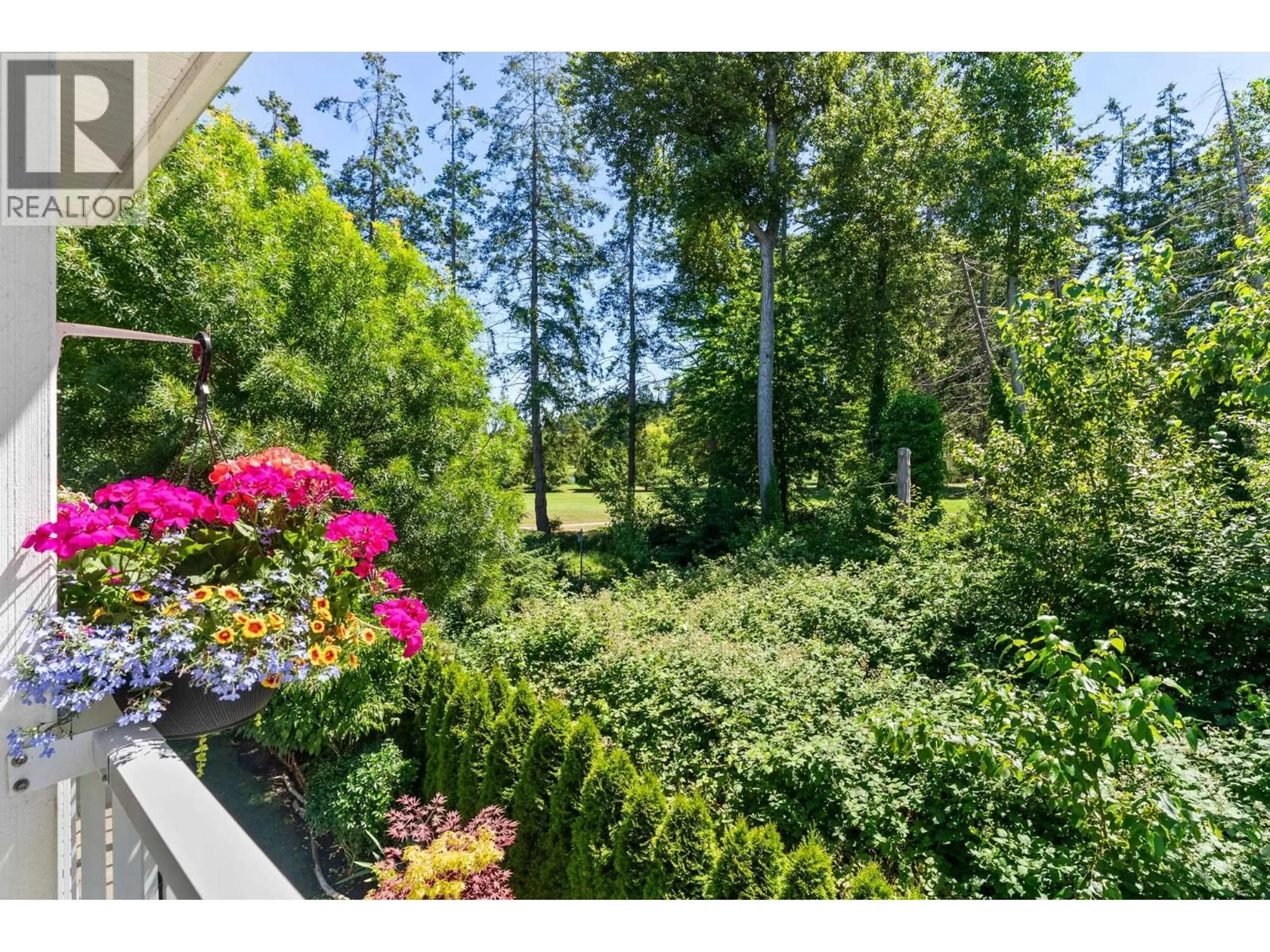 Patio, forest/trees view for 117 - 4638 ORCA WAY, Delta British Columbia V4M0C2