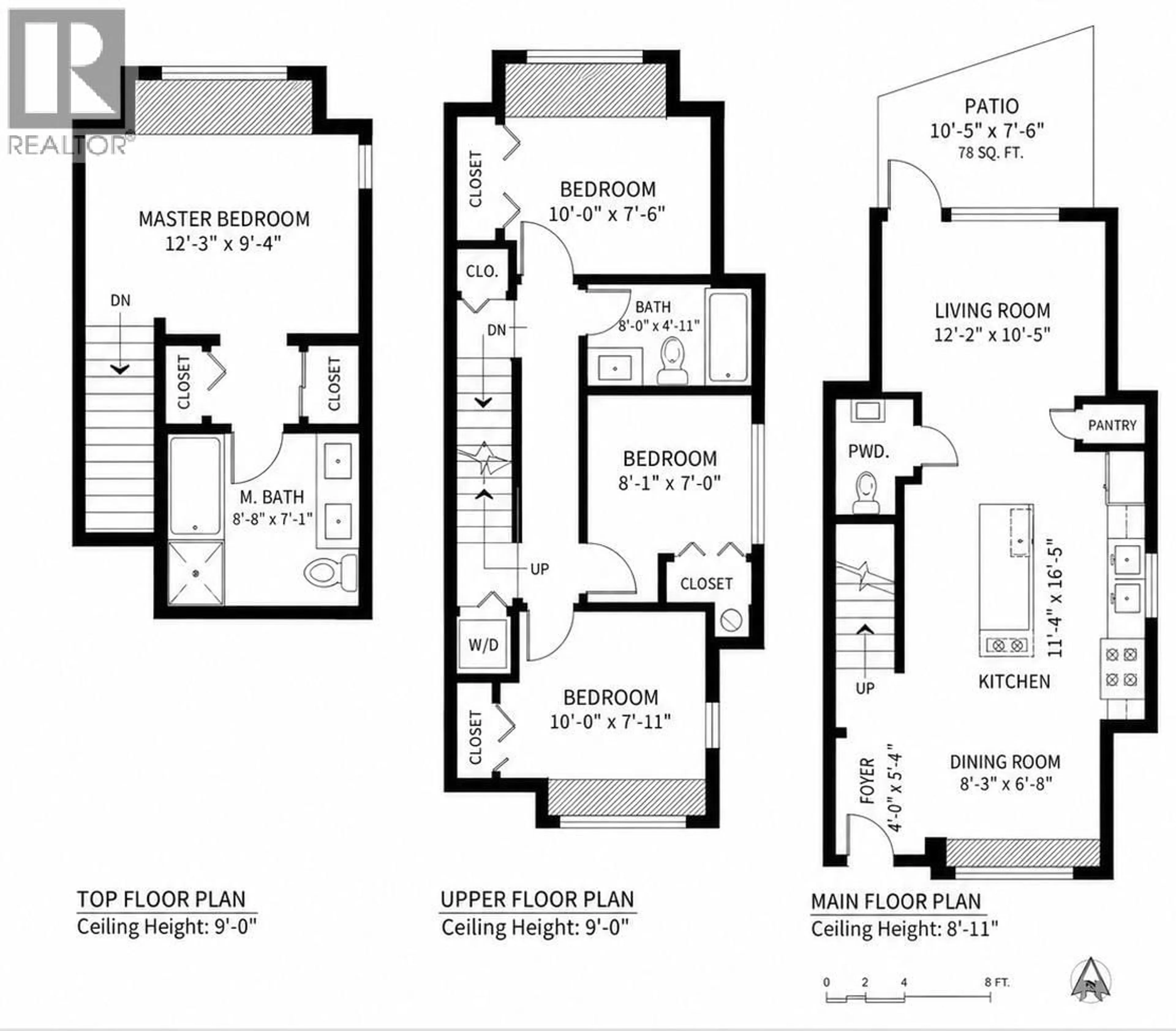 Floor plan for 5 - 5142 CANADA WAY, Burnaby British Columbia V5E0C3