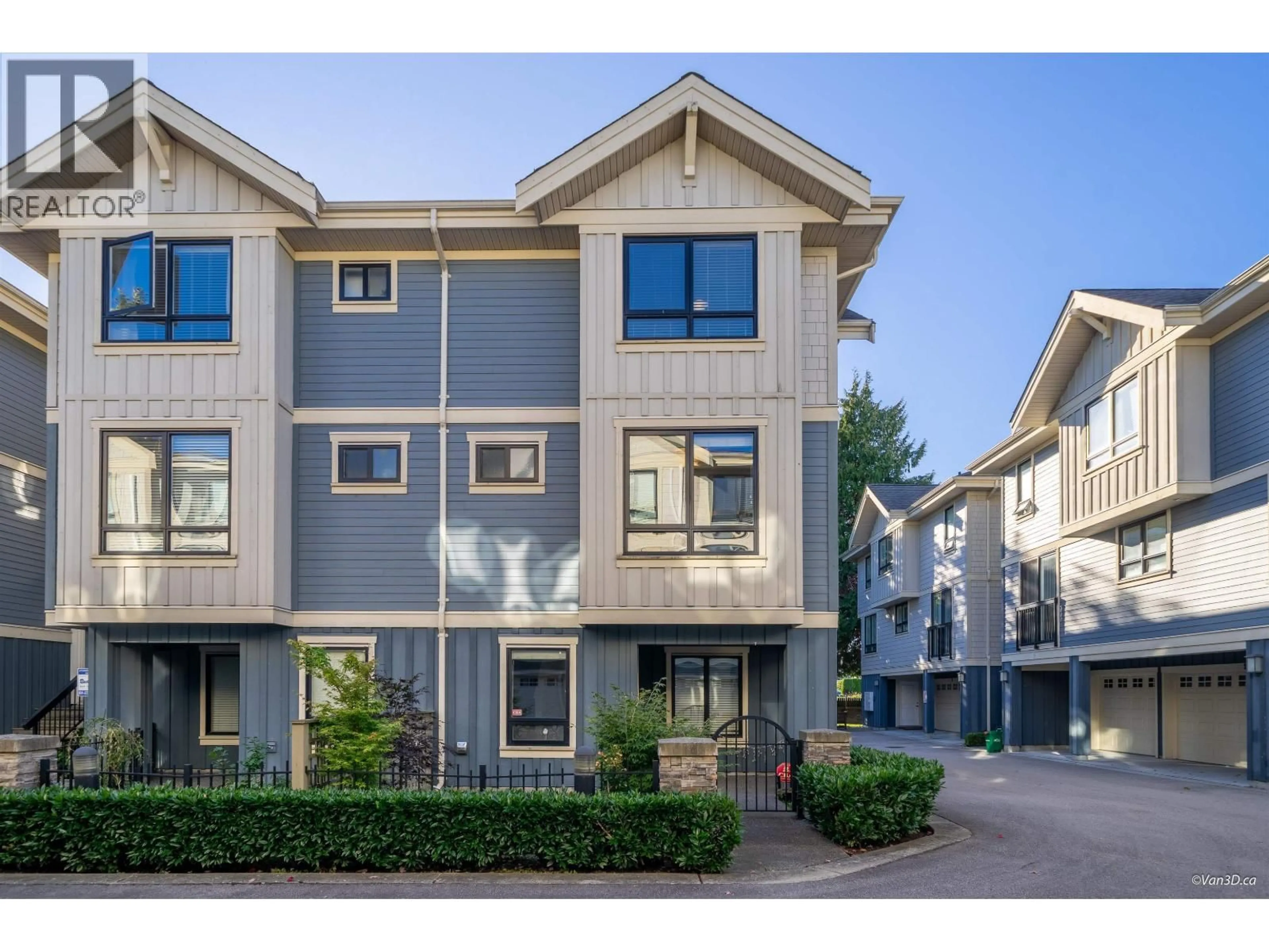 Home with vinyl exterior material, street for 9 - 6028 MAPLE ROAD, Richmond British Columbia V7E1G5