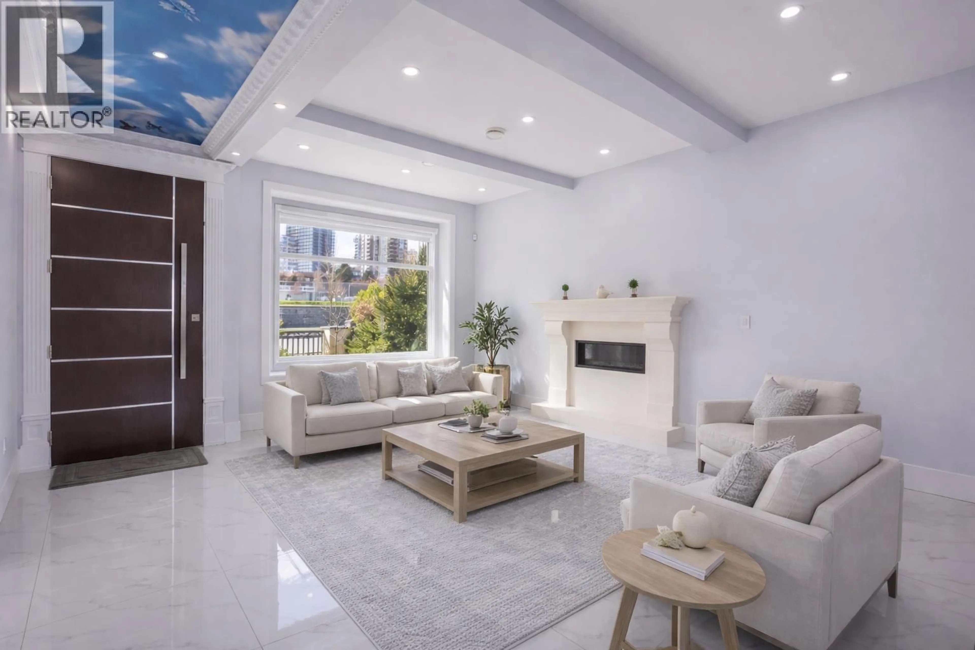 Living room with furniture, unknown for 5001 DOVER STREET, Burnaby British Columbia V5H1R4
