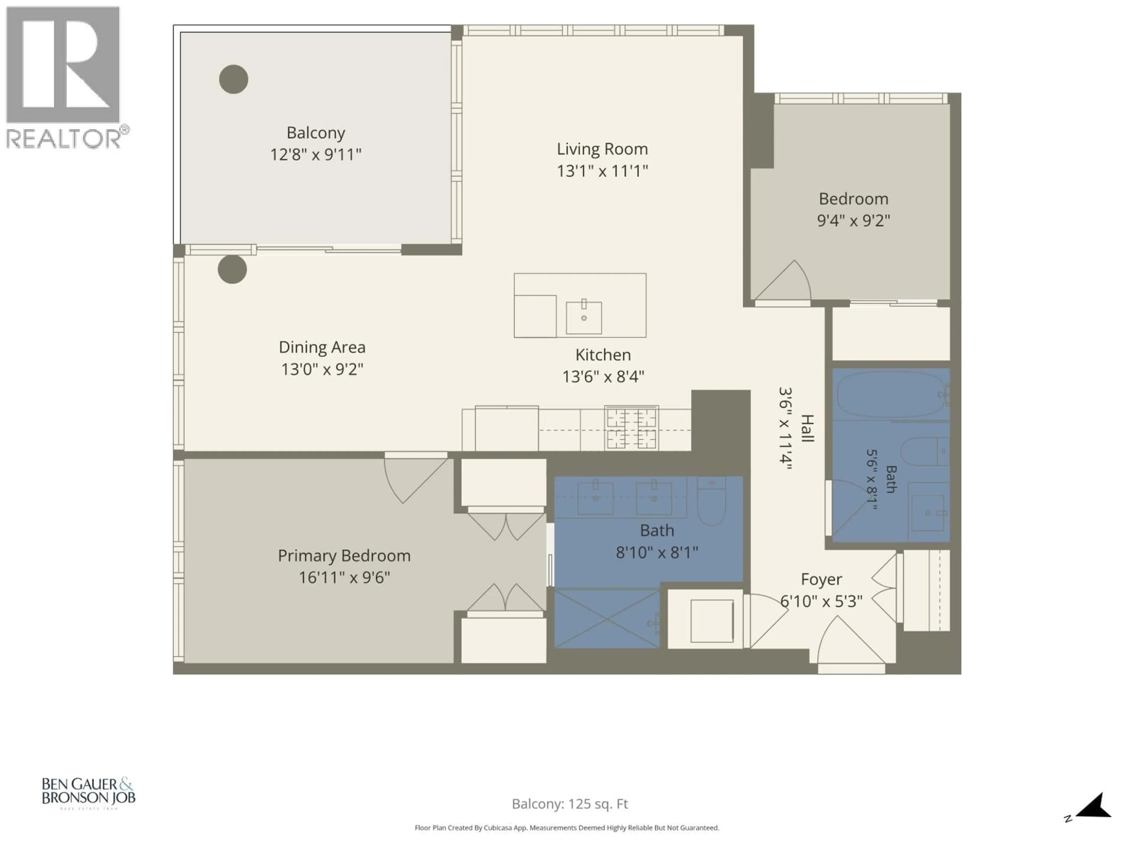 Floor plan for 1004 - 505 NELSON STREET, Coquitlam British Columbia V3J0R5