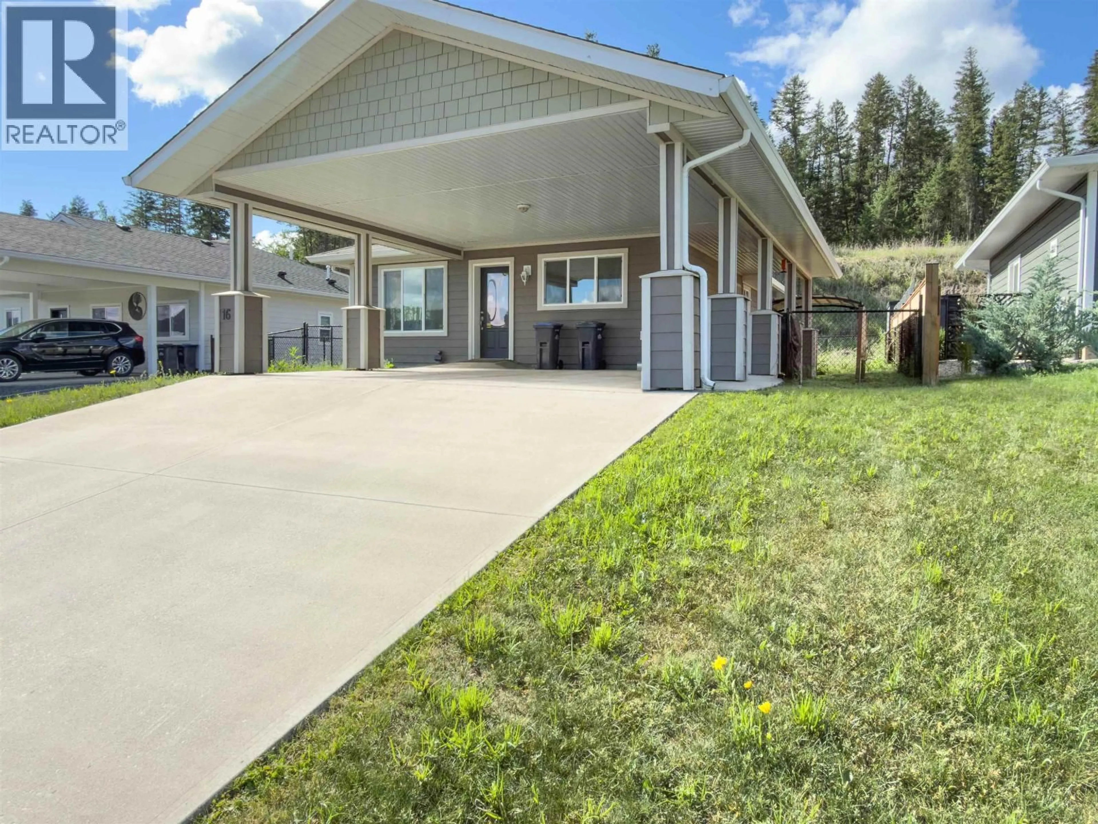 Patio, mountain view for 16 - 555 WOTZKE DRIVE, Williams Lake British Columbia V2G4K2