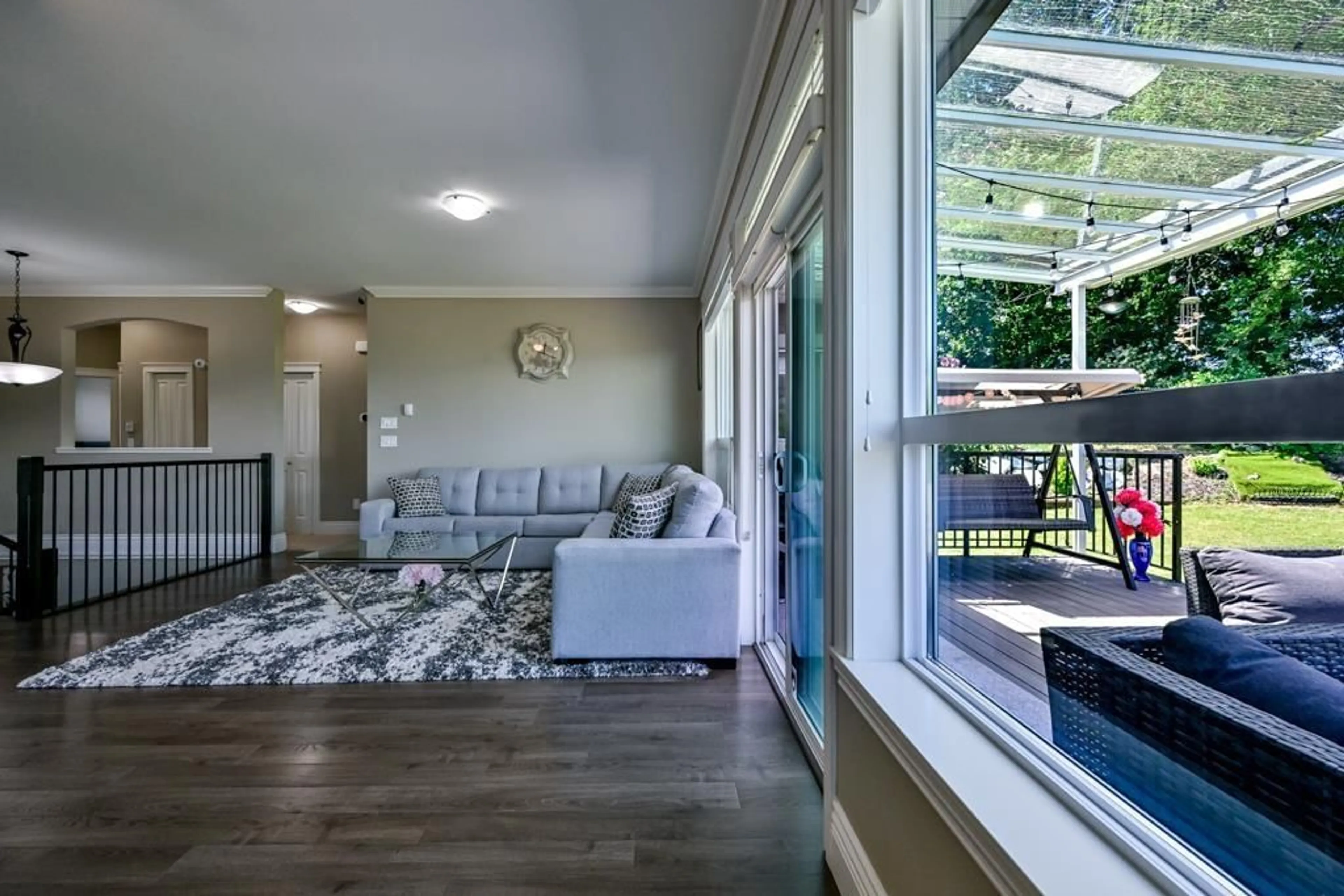 Living room with furniture, unknown for 4598 TESKEY ROAD, Chilliwack British Columbia V2R0C6