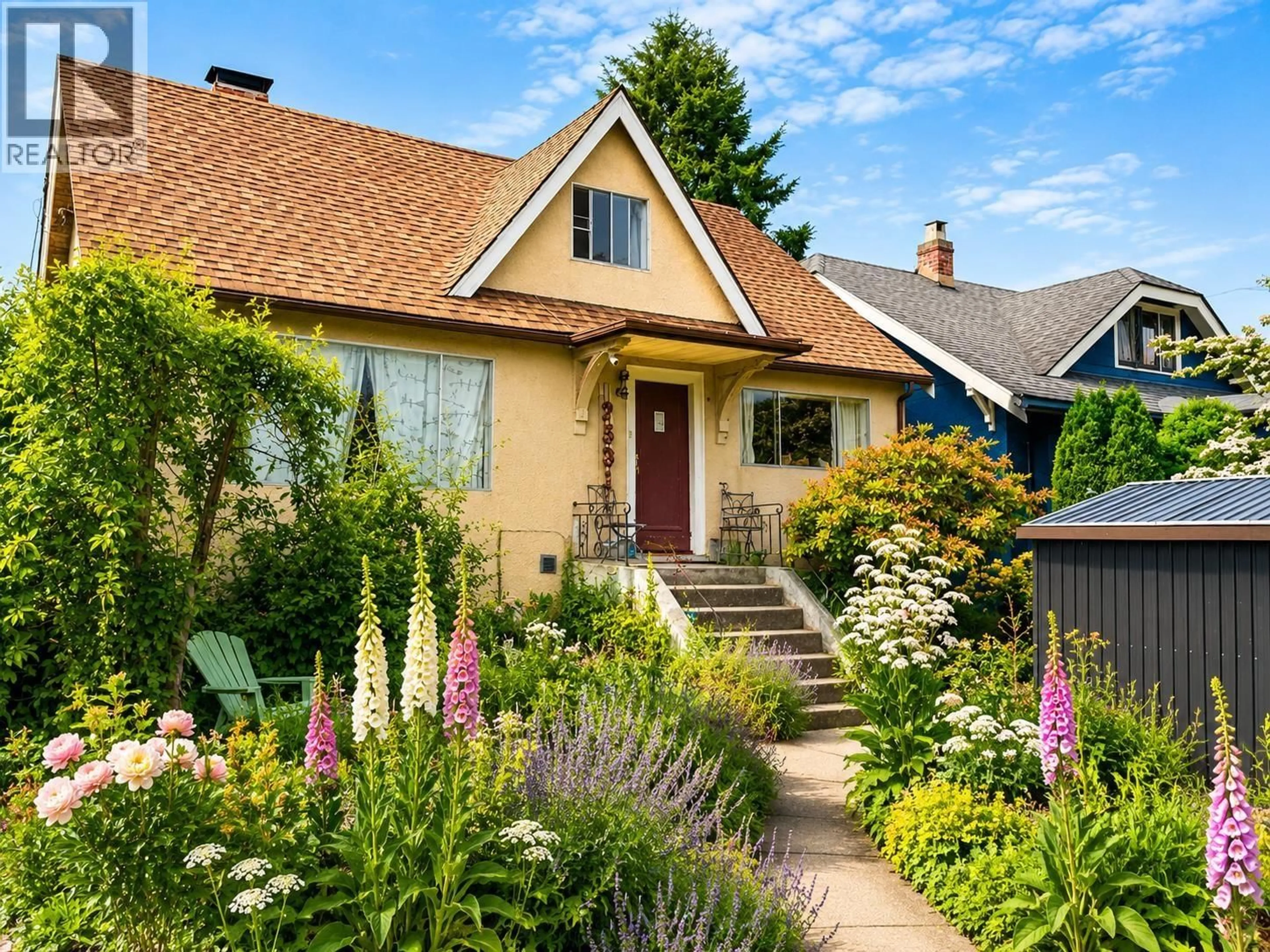 Home with brick exterior material, street for 2531 GRAVELEY STREET, Vancouver British Columbia V5K3J5
